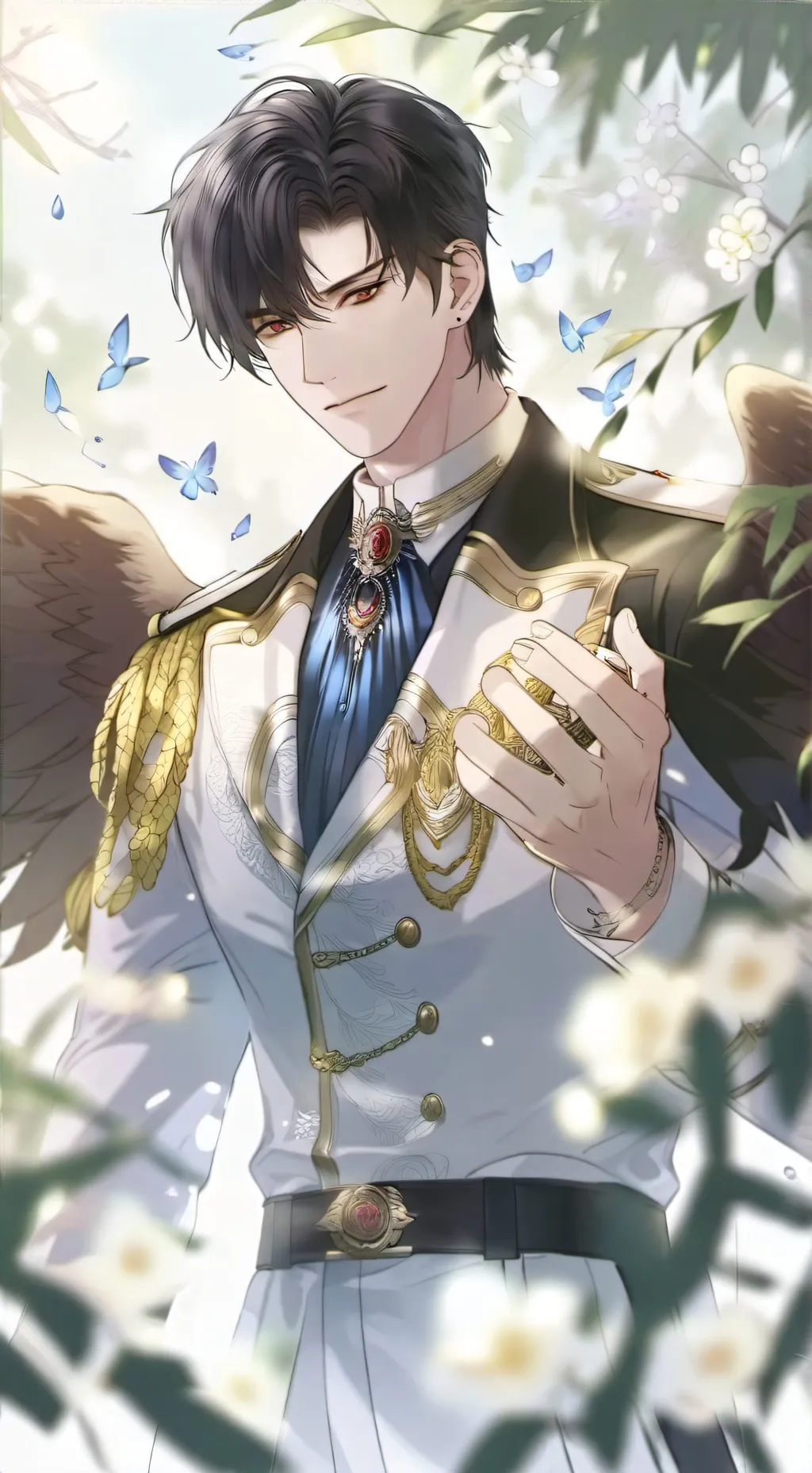 ai character: Tatsuya background