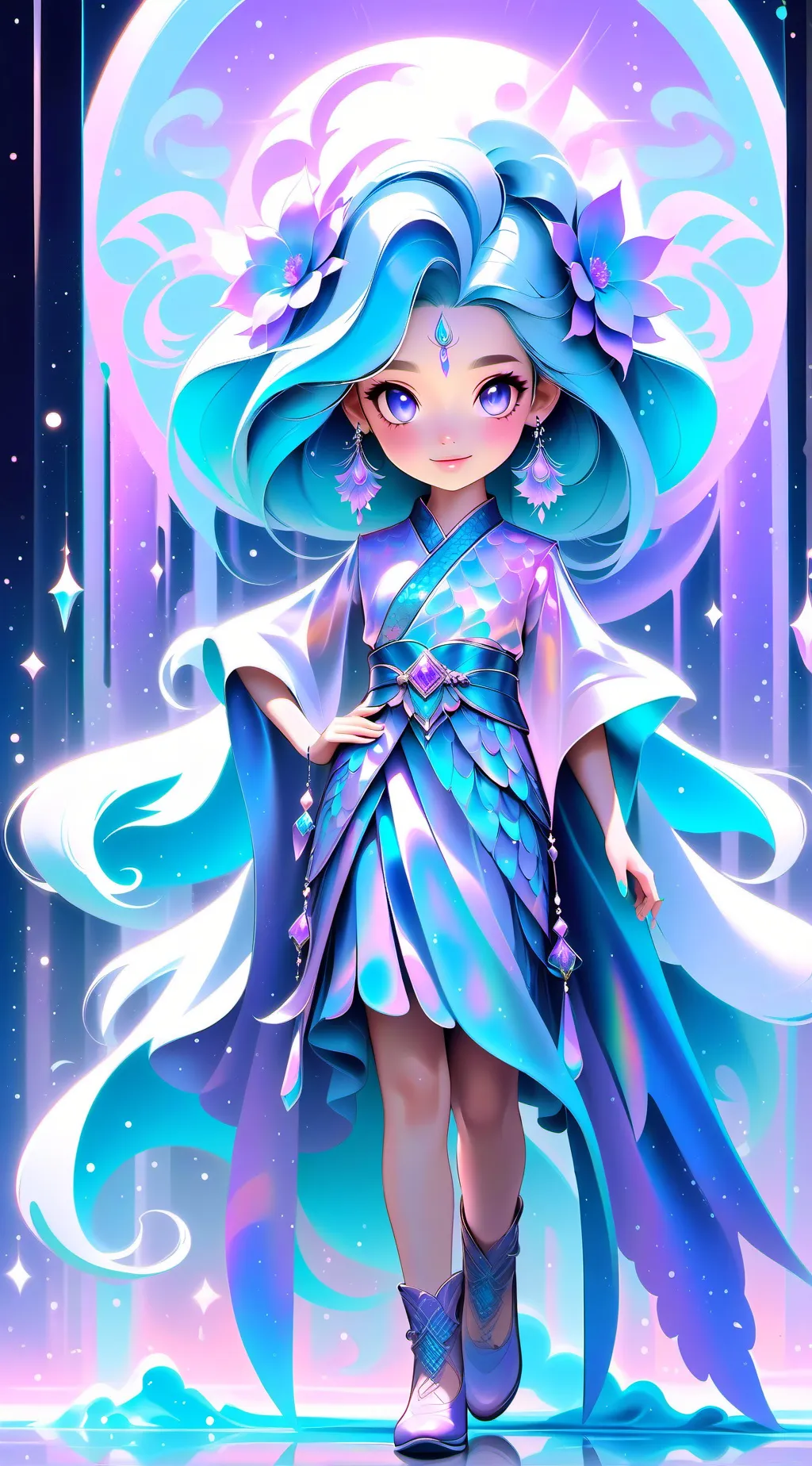 ai character: Zoe  background