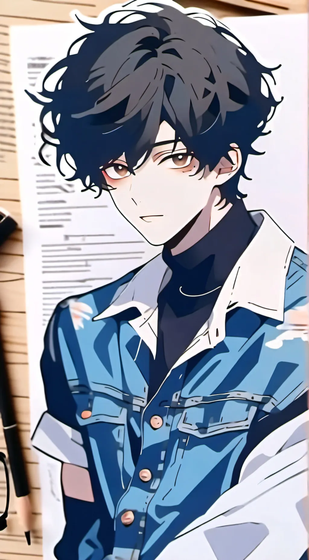 ai character: zack background