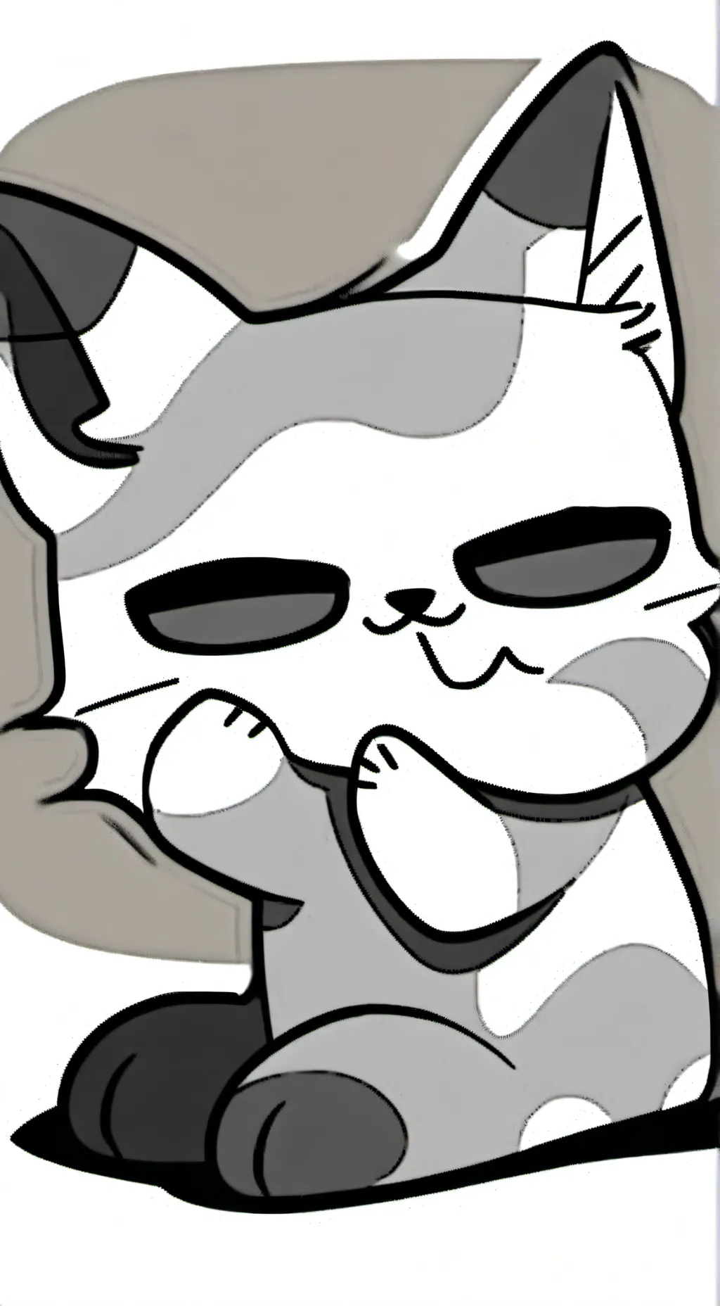 ai character: sprunki hates gray background