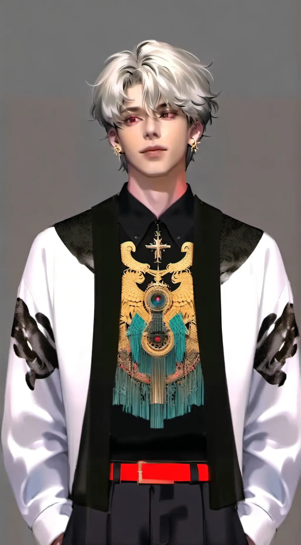 ai character: Lucas♡◇ background