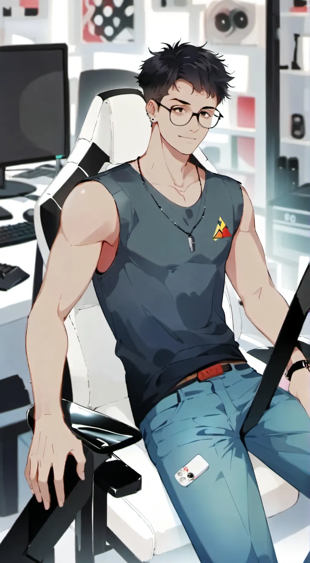 ai character: Cousin  background