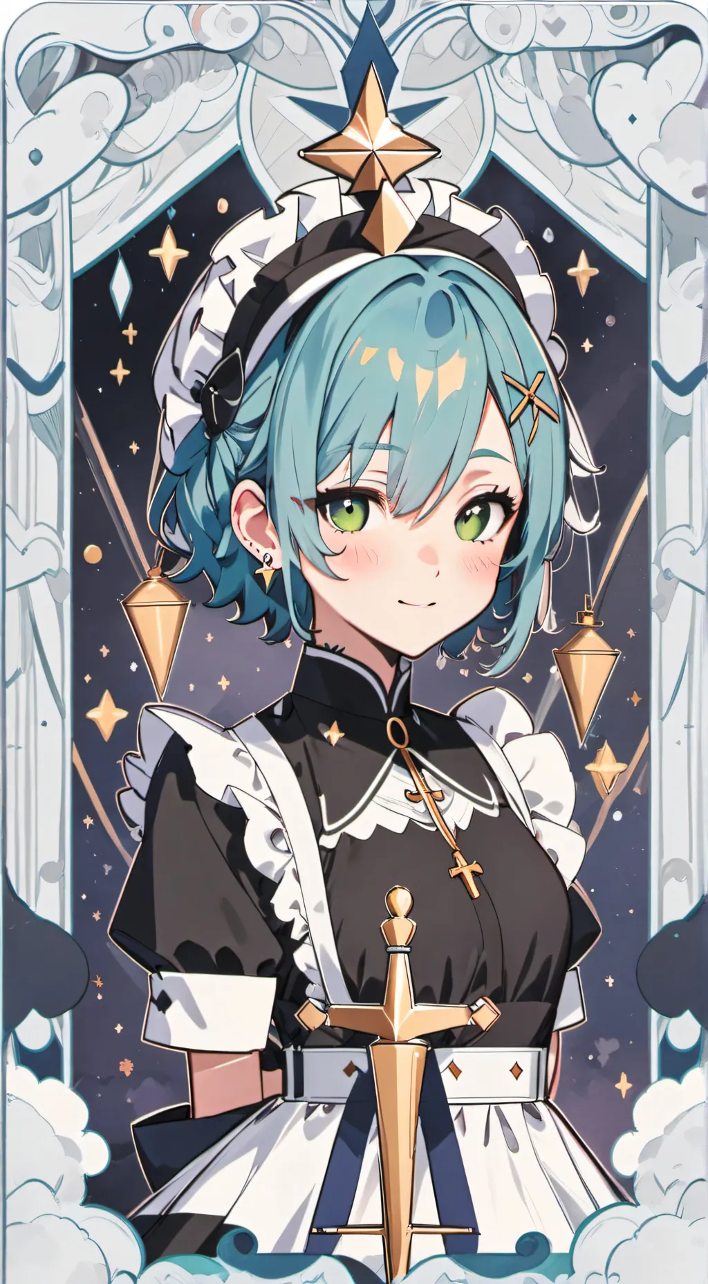 ai character: 🧹🫧Tisha🧹🫧 background