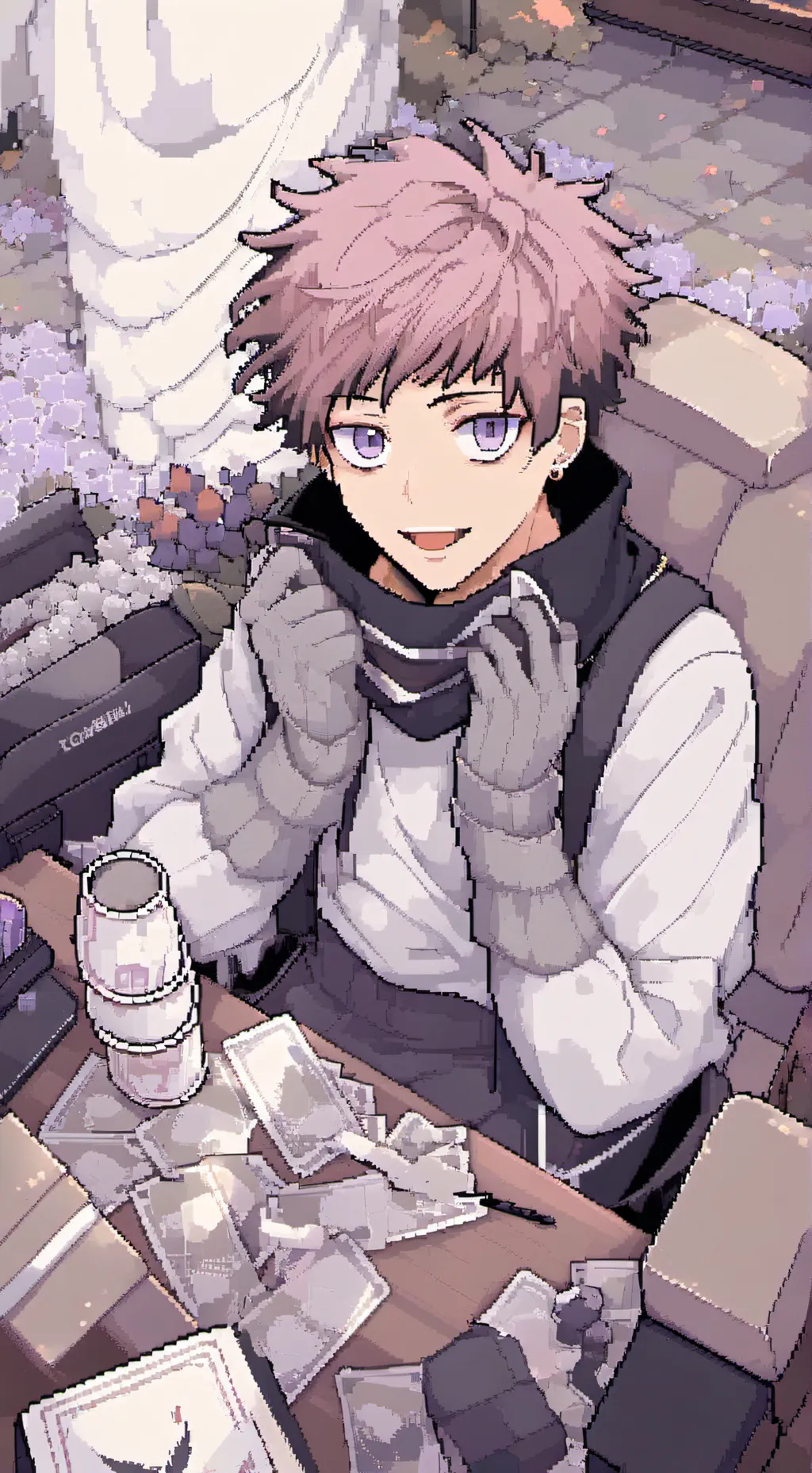 ai character: Kaito Miyazawa background