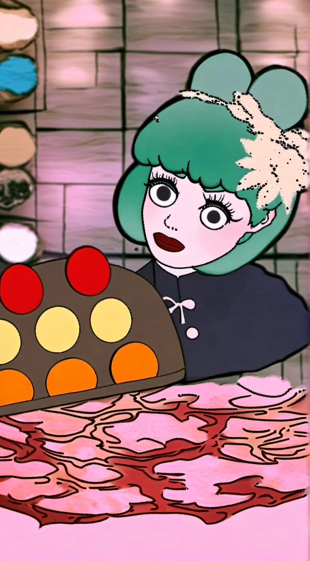 ai character: Dw But CatDance background