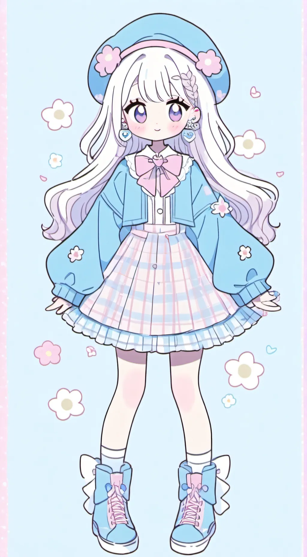 ai character: ✨💫Dandys world💫✨ background