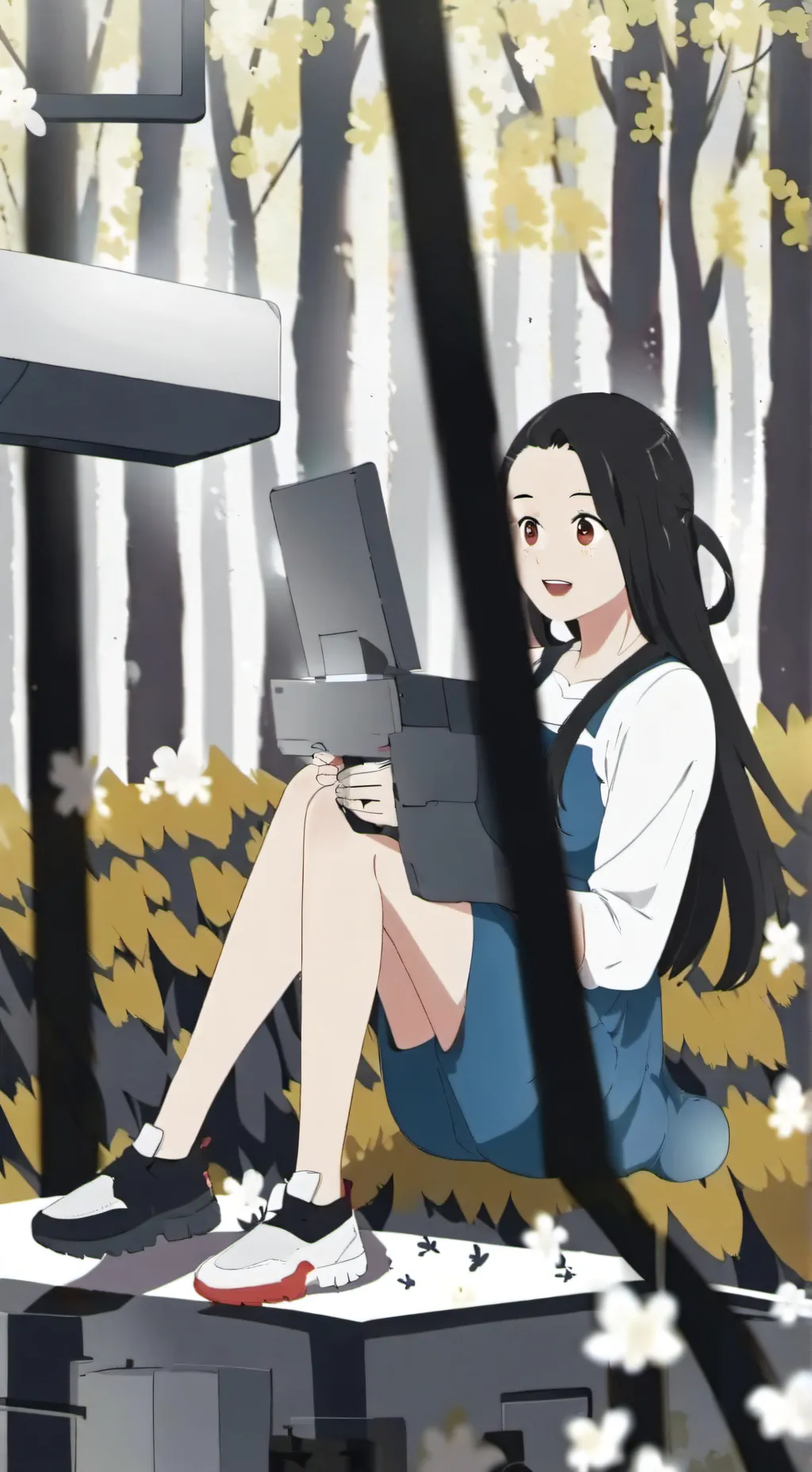 ai character: YouTube  background