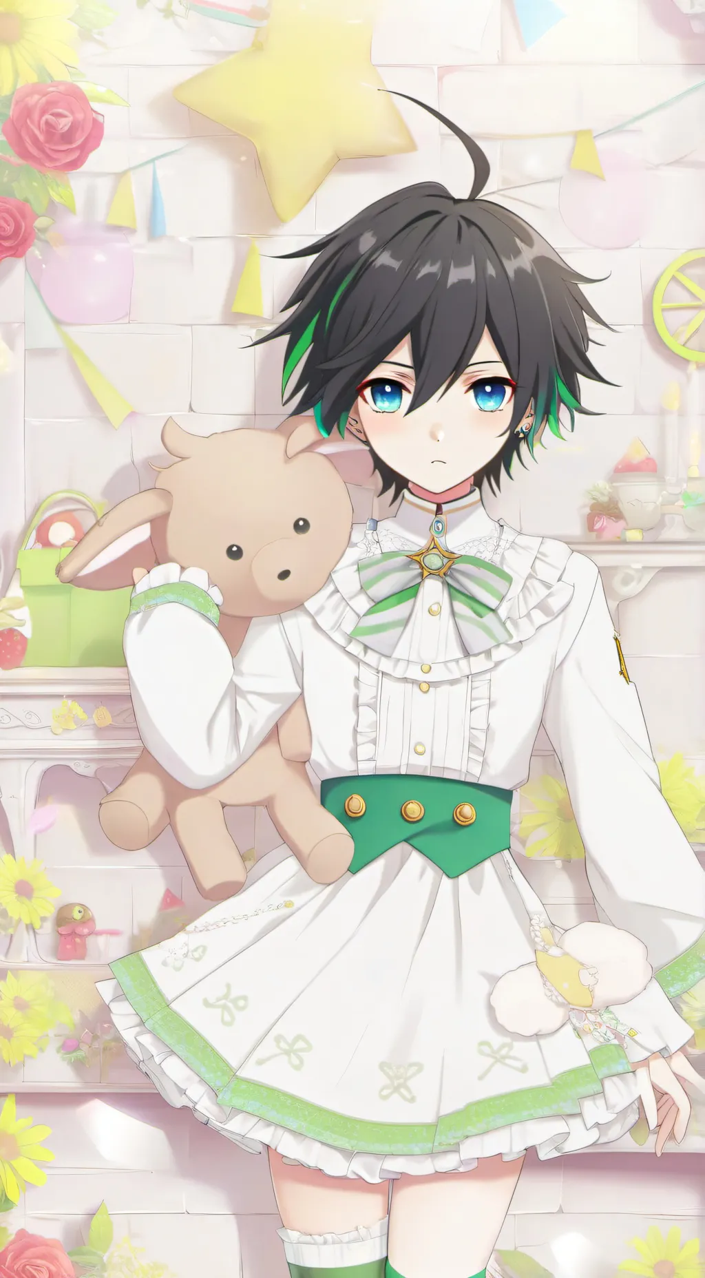 ai character: giyu background