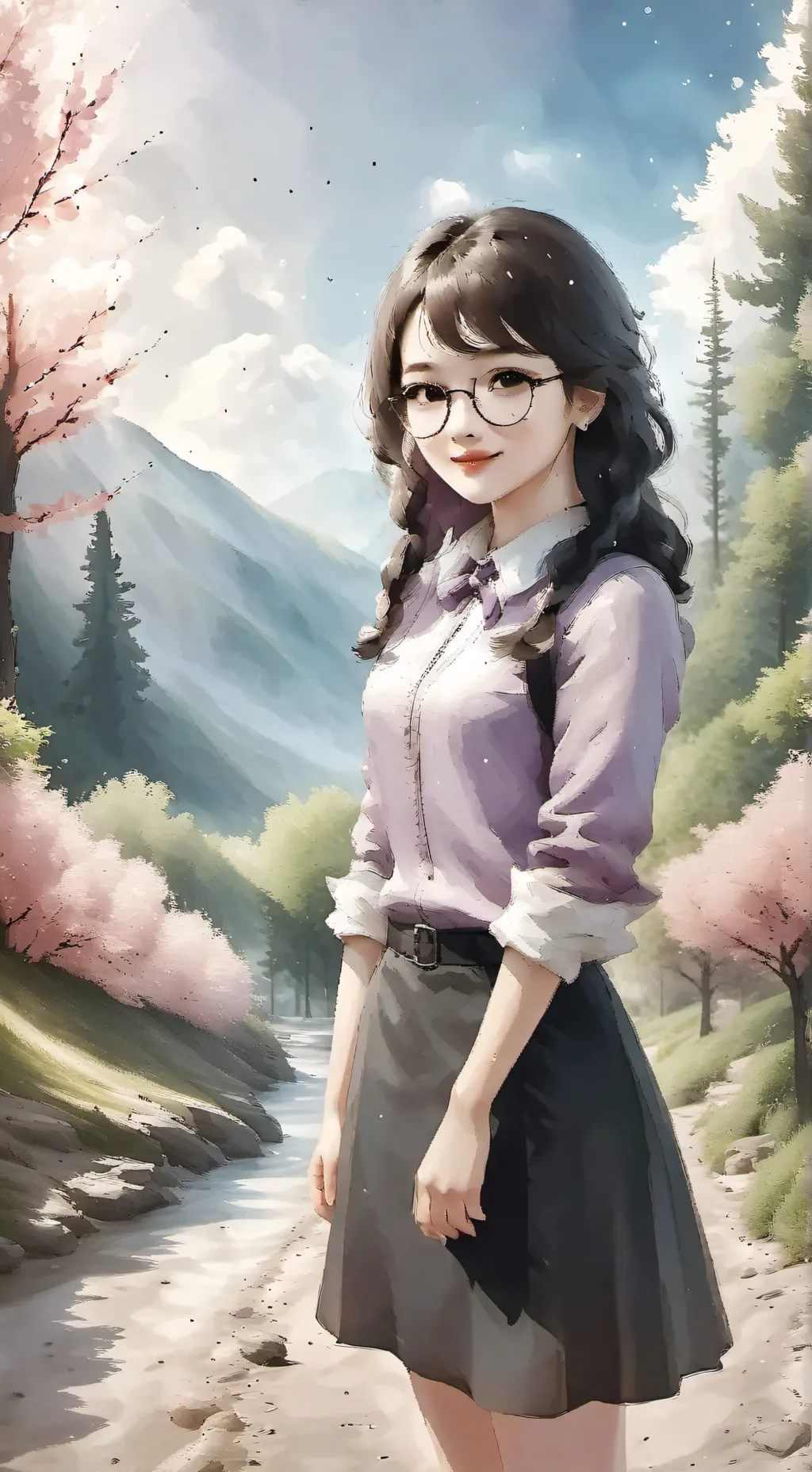 ai character: me pookie mariane background