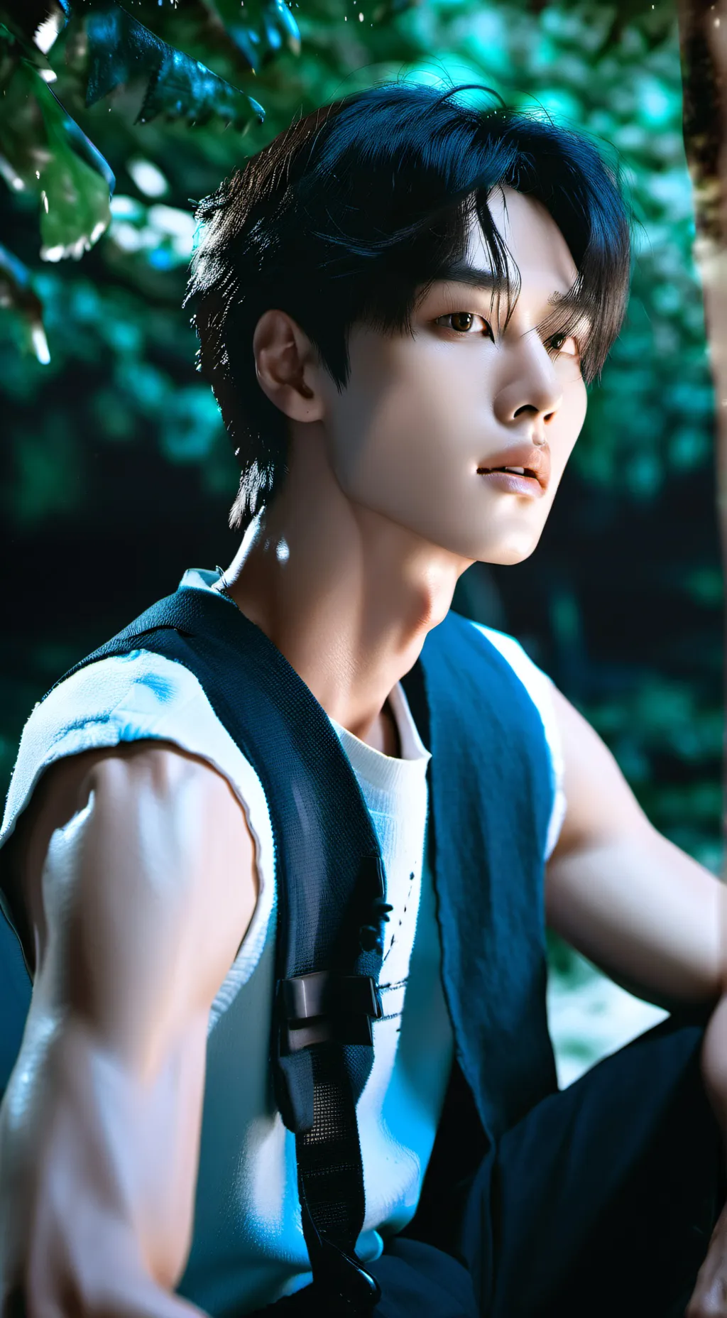 ai character: Lee know  background