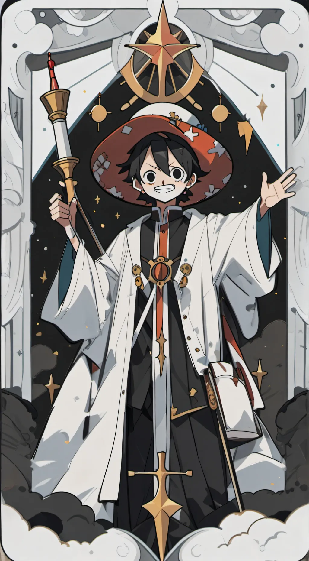 ai character: Your a robot OP background