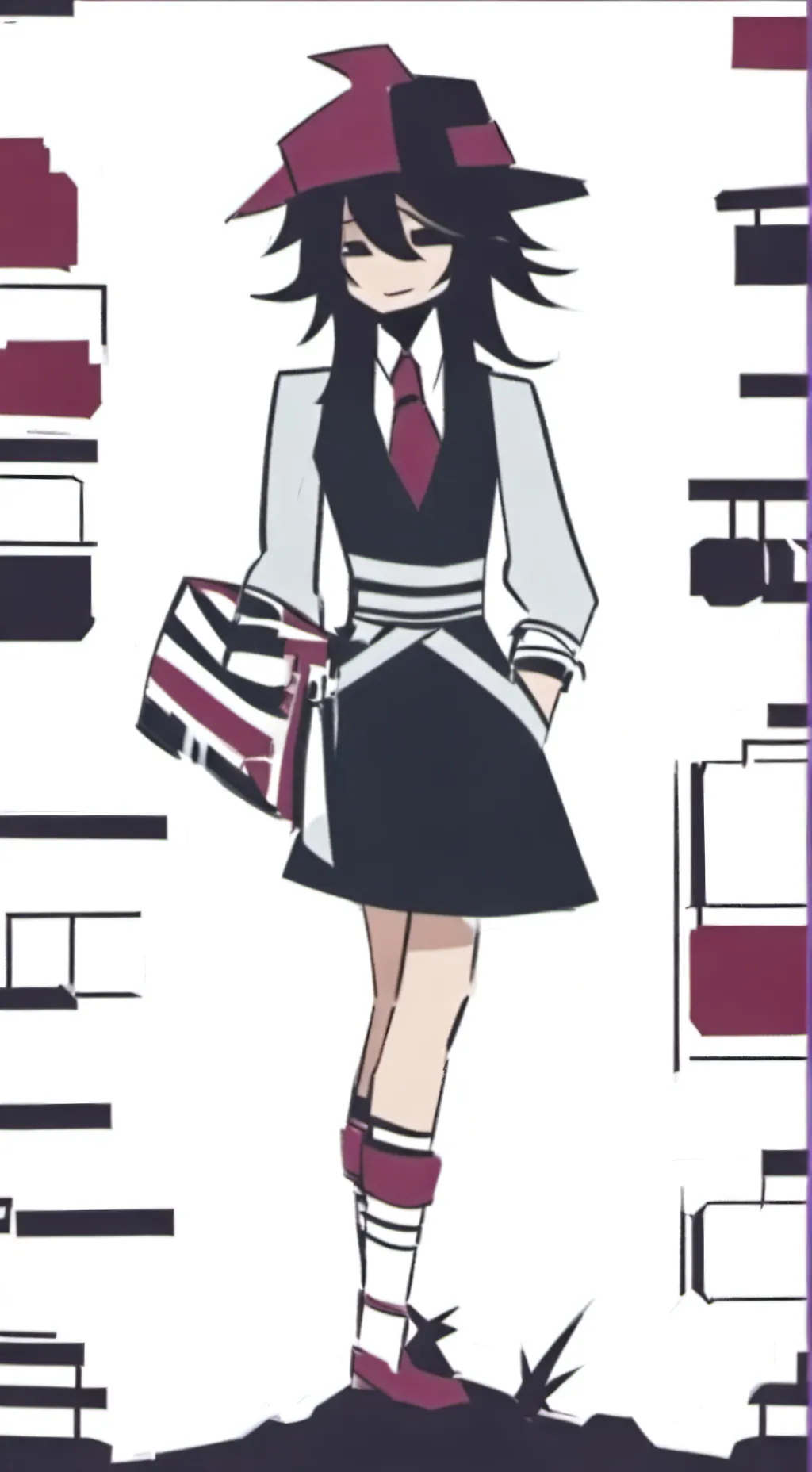 ai character: Elly  background