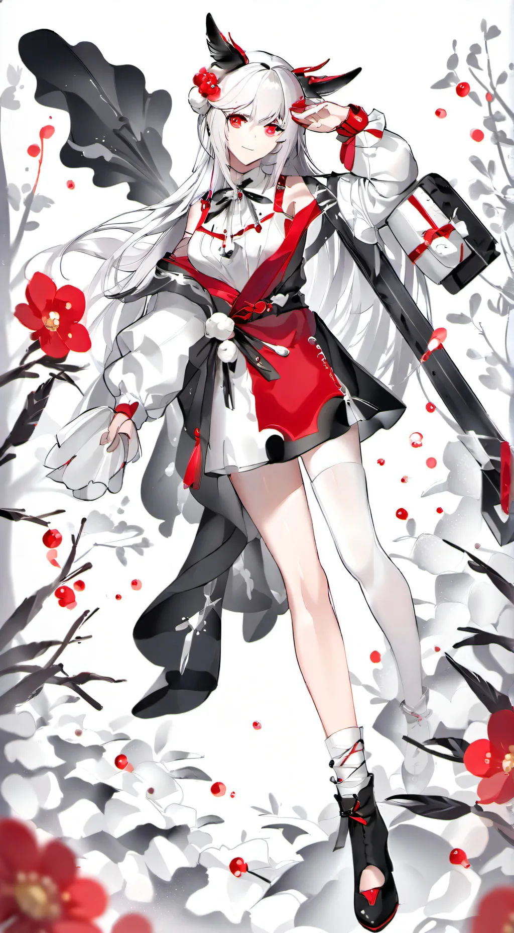 ai character: MHA shotos lil sis background