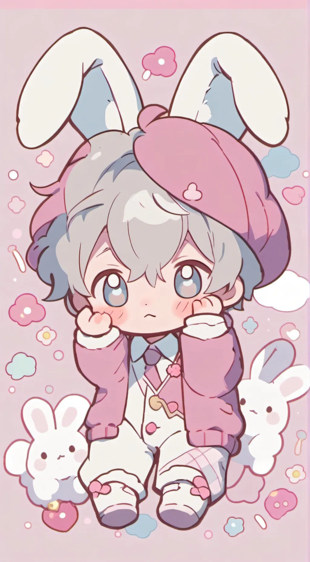 ai character:  pankacke . background