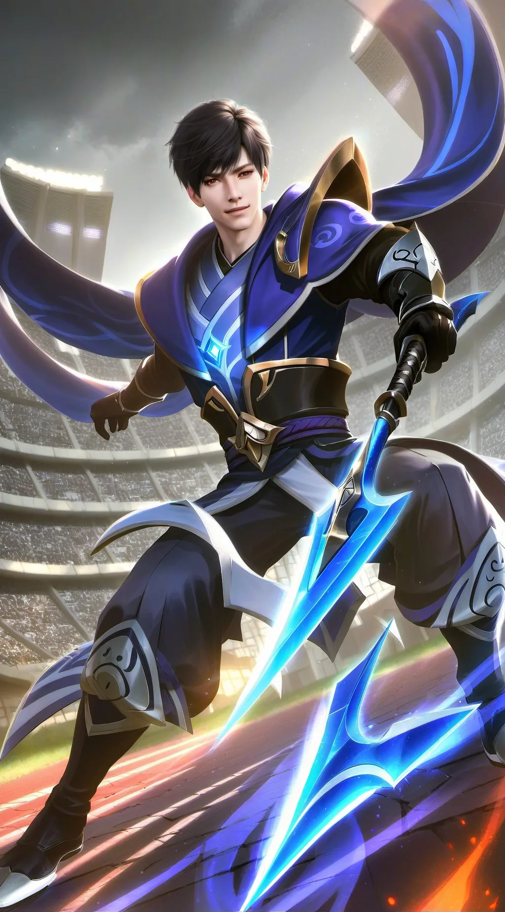 ai character: Caleb  background