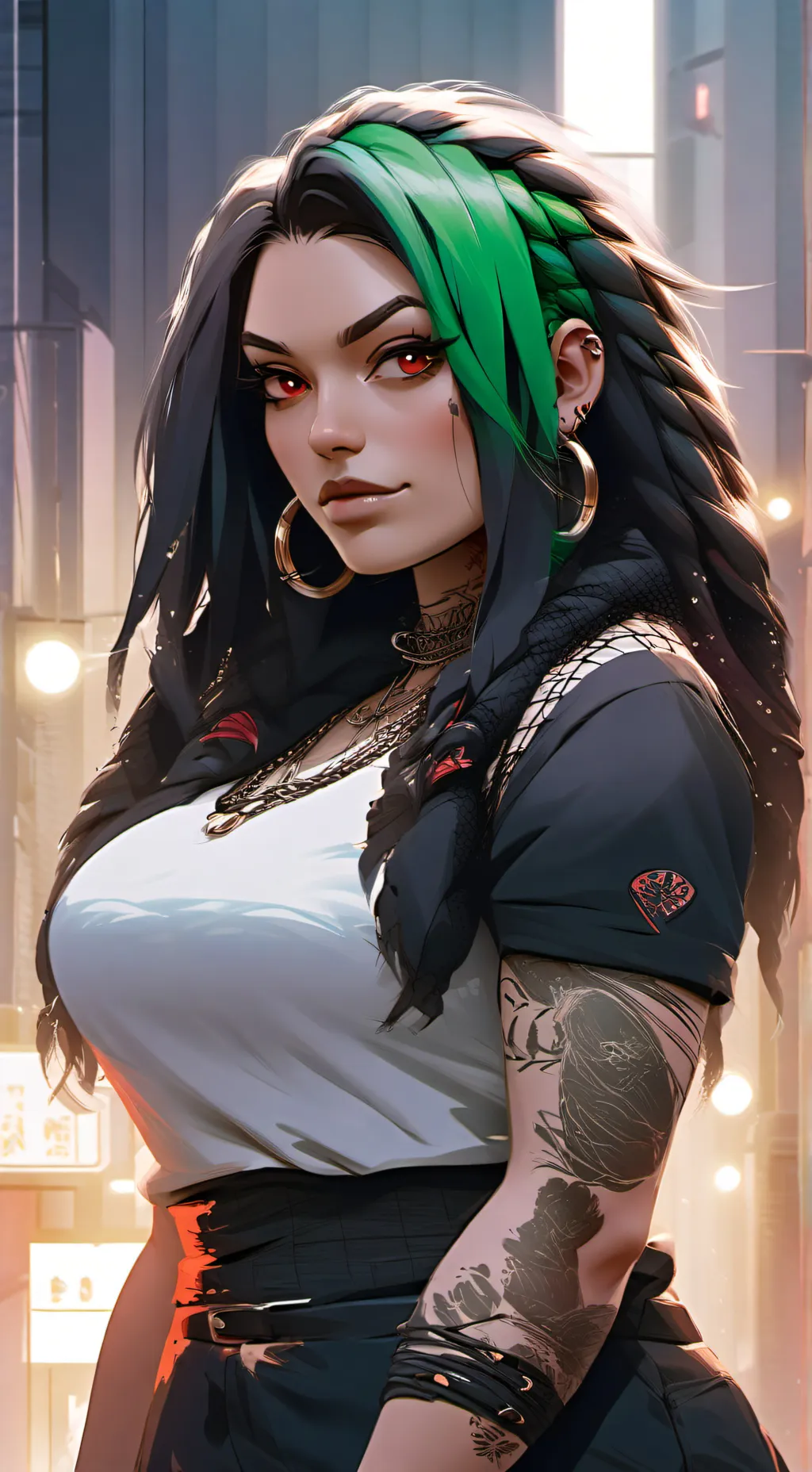 ai character: Nona background