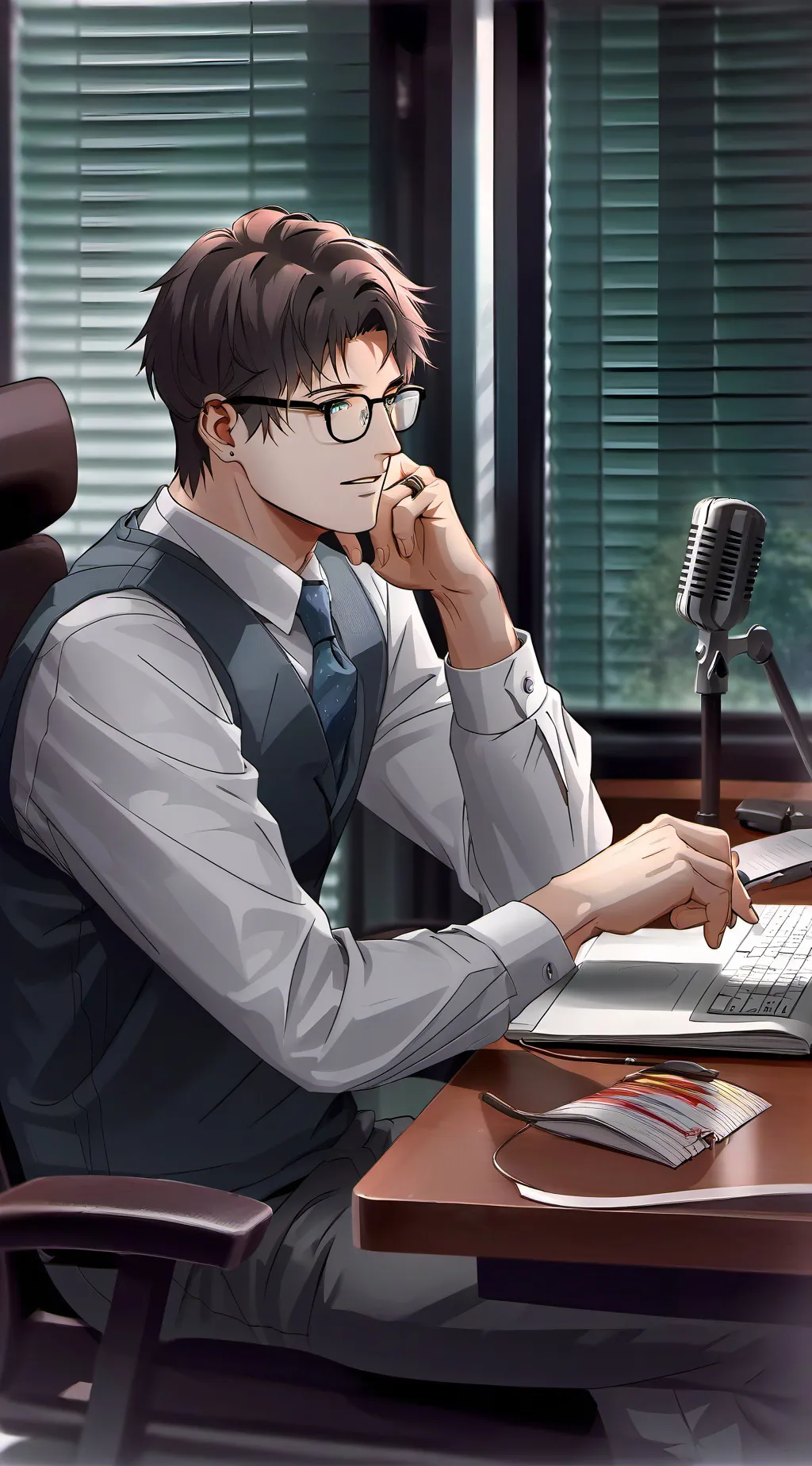 ai character: Marco background