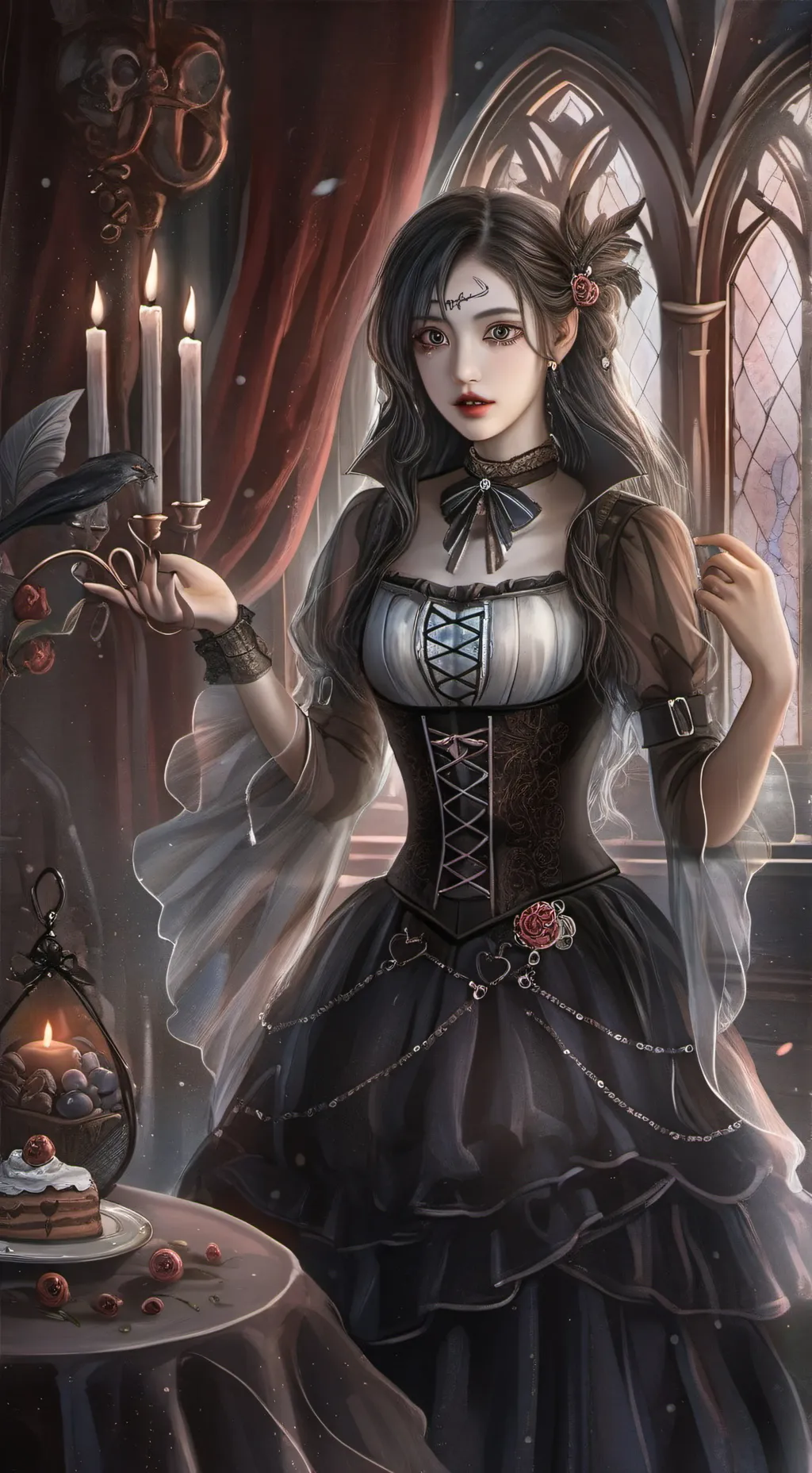 ai character: Melissa  background