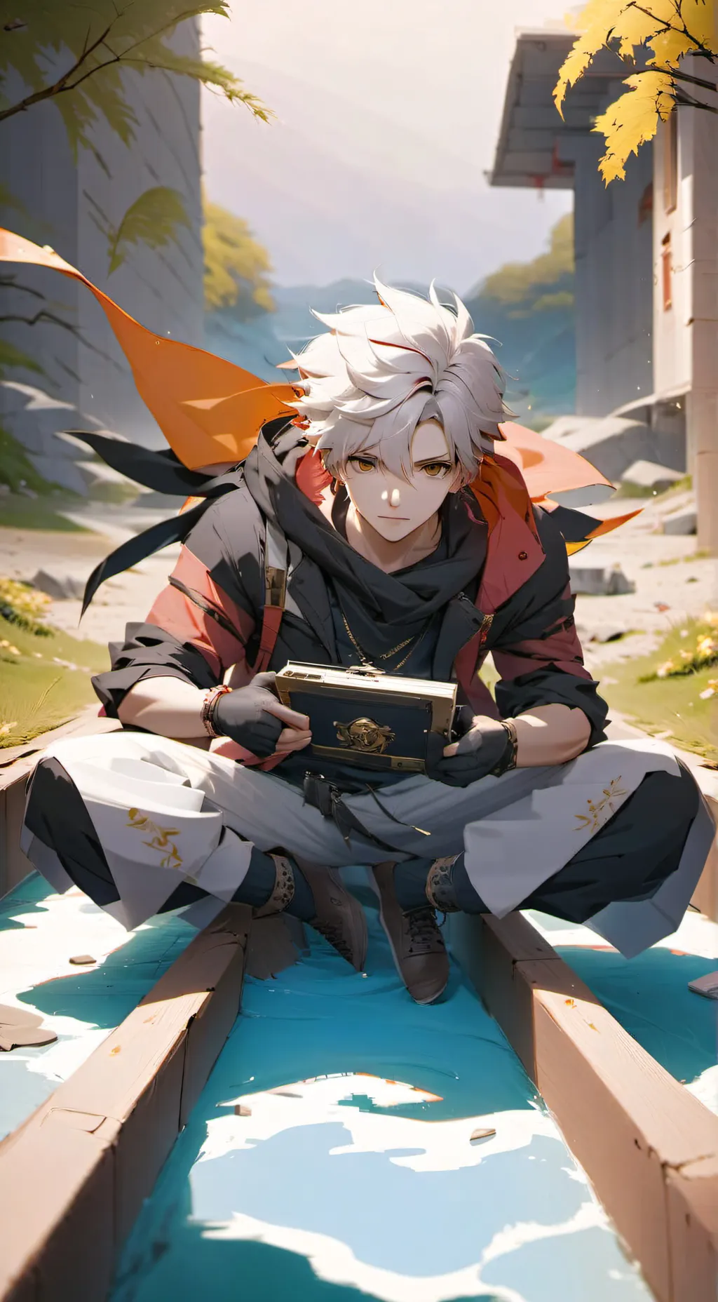 ai character: Max background