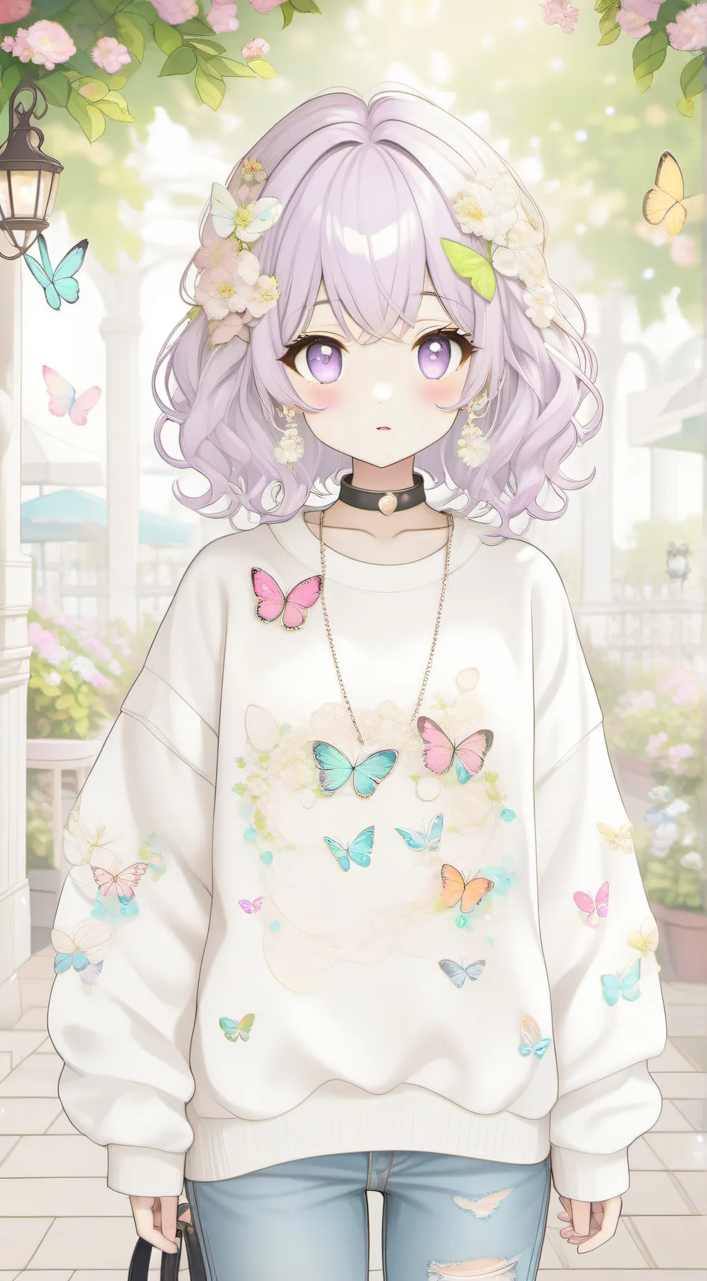 ai character: hermana de Ben🪐 background