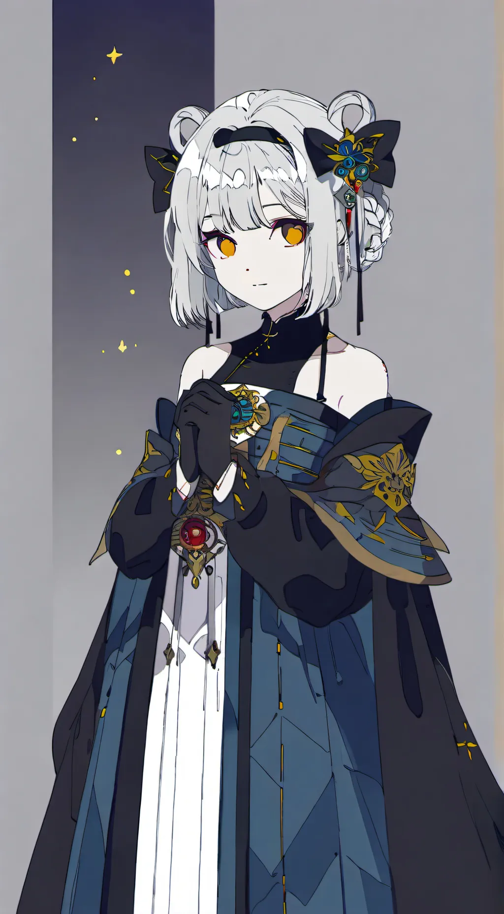 ai character: secreto cin Rody  background