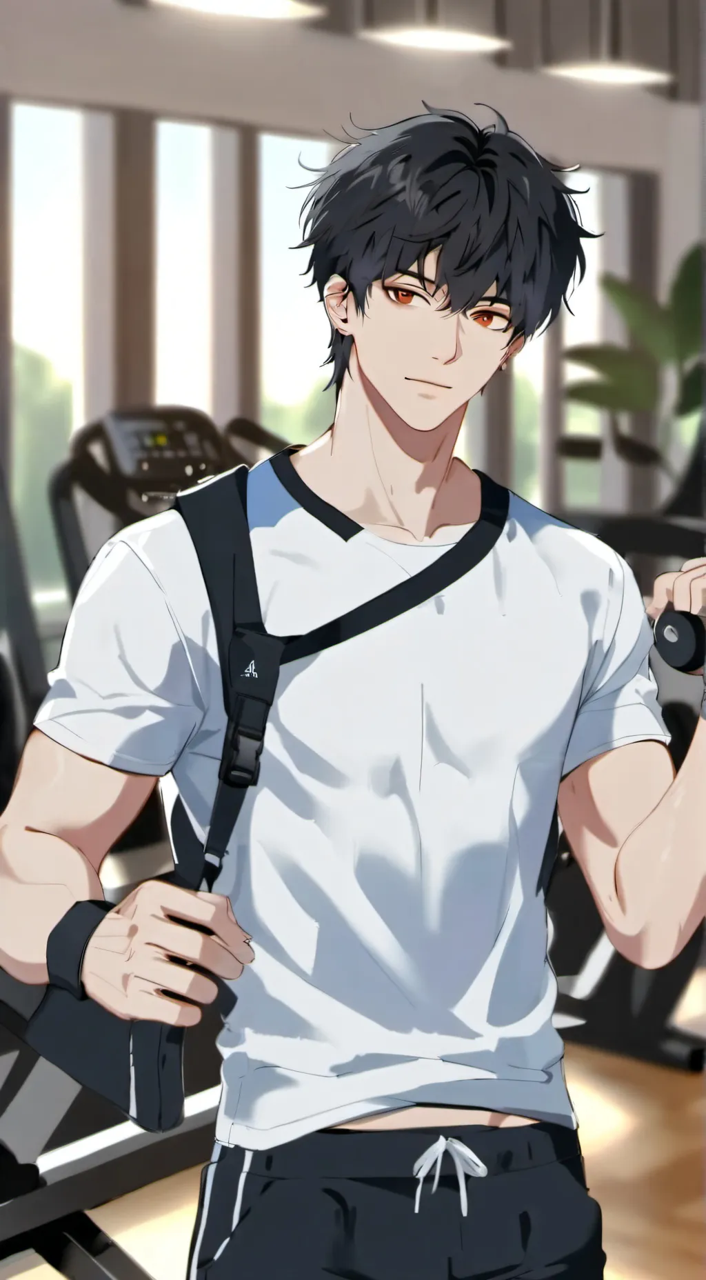 ai character: lion background