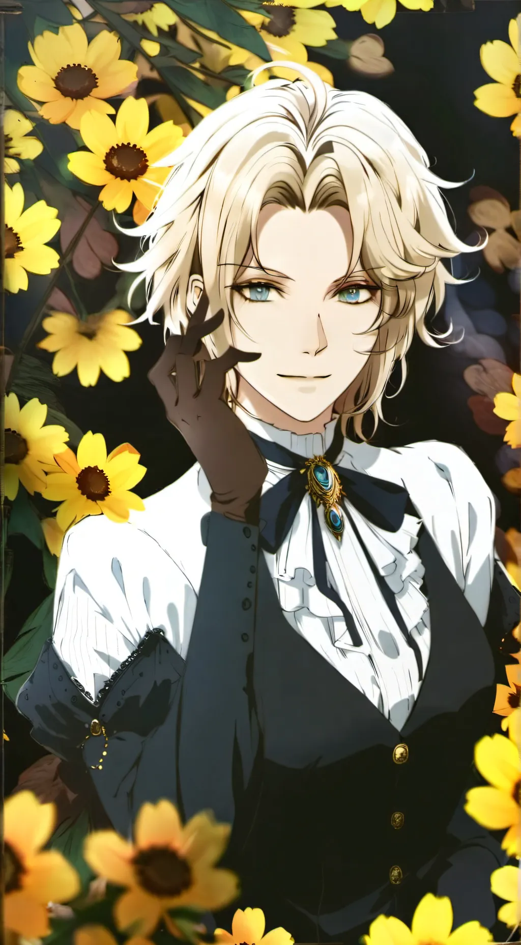 ai character: Muichiro  background