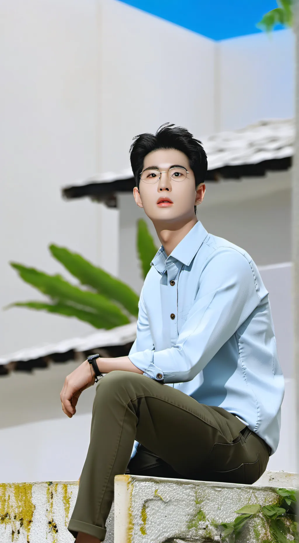 ai character: Дмитрий background