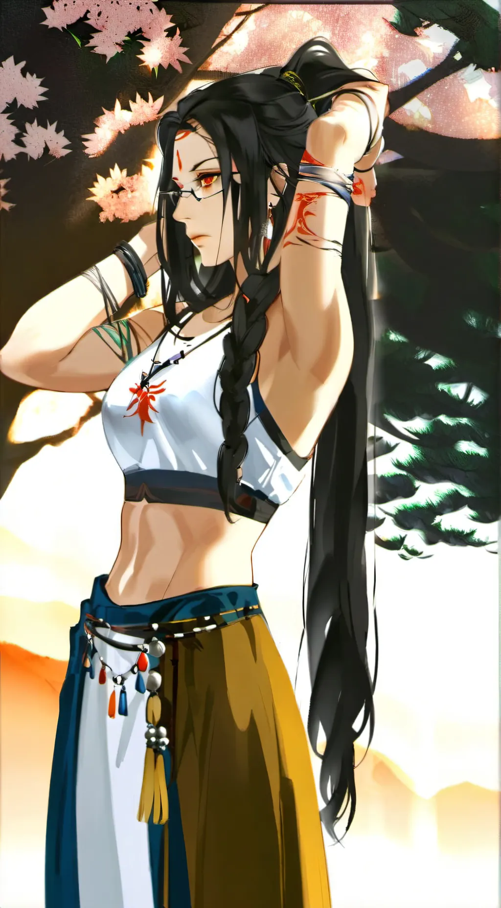 ai character: Amrita background