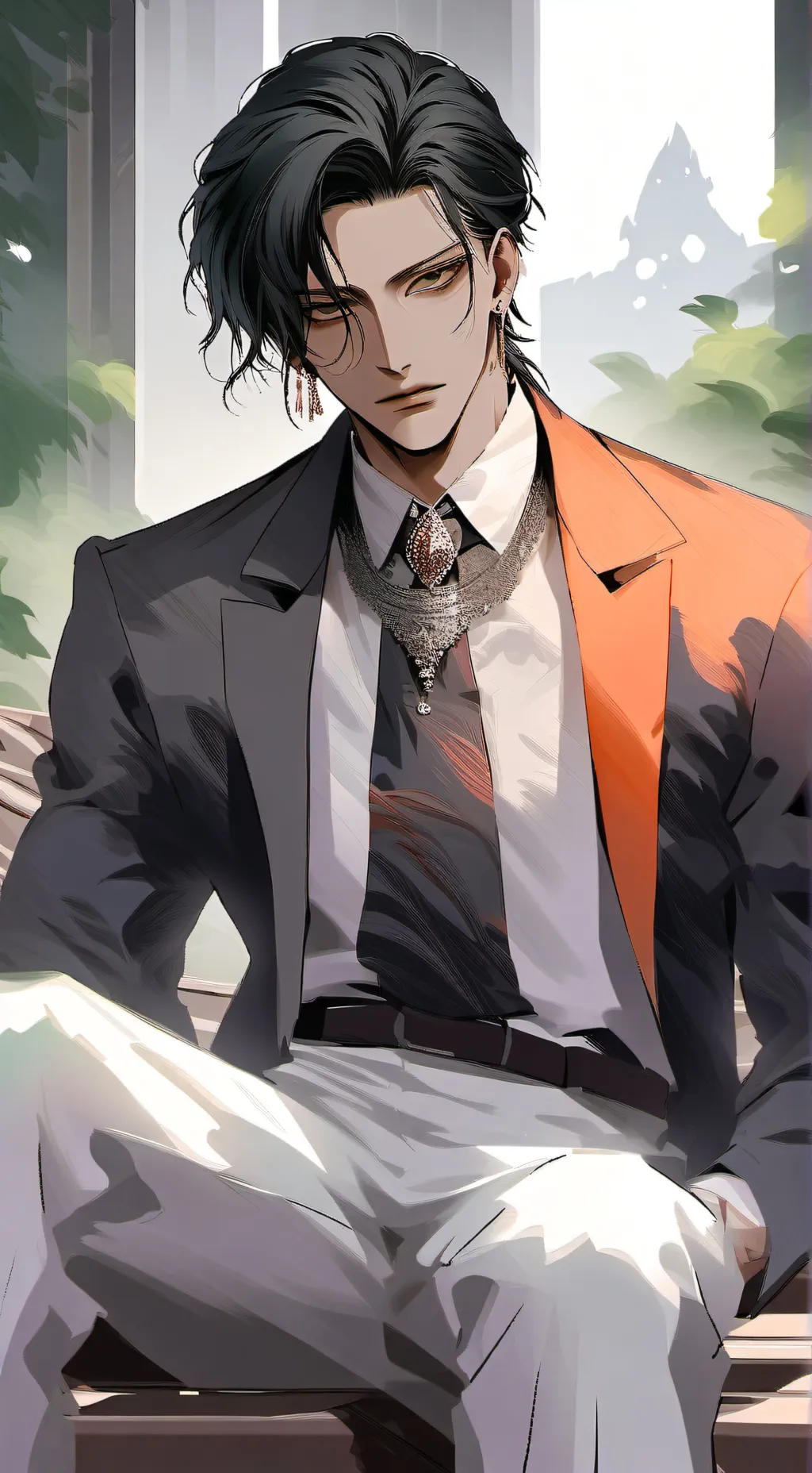 ai character: Виктор background