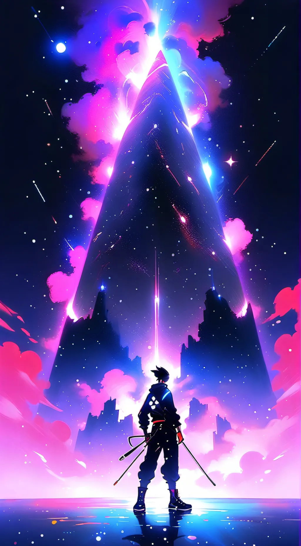 ai character: cat name Ezra 😺  background