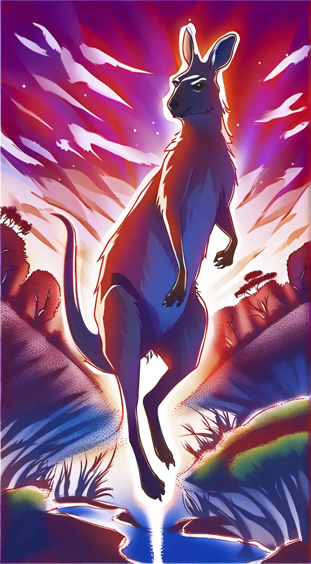 ai character: tsams react background