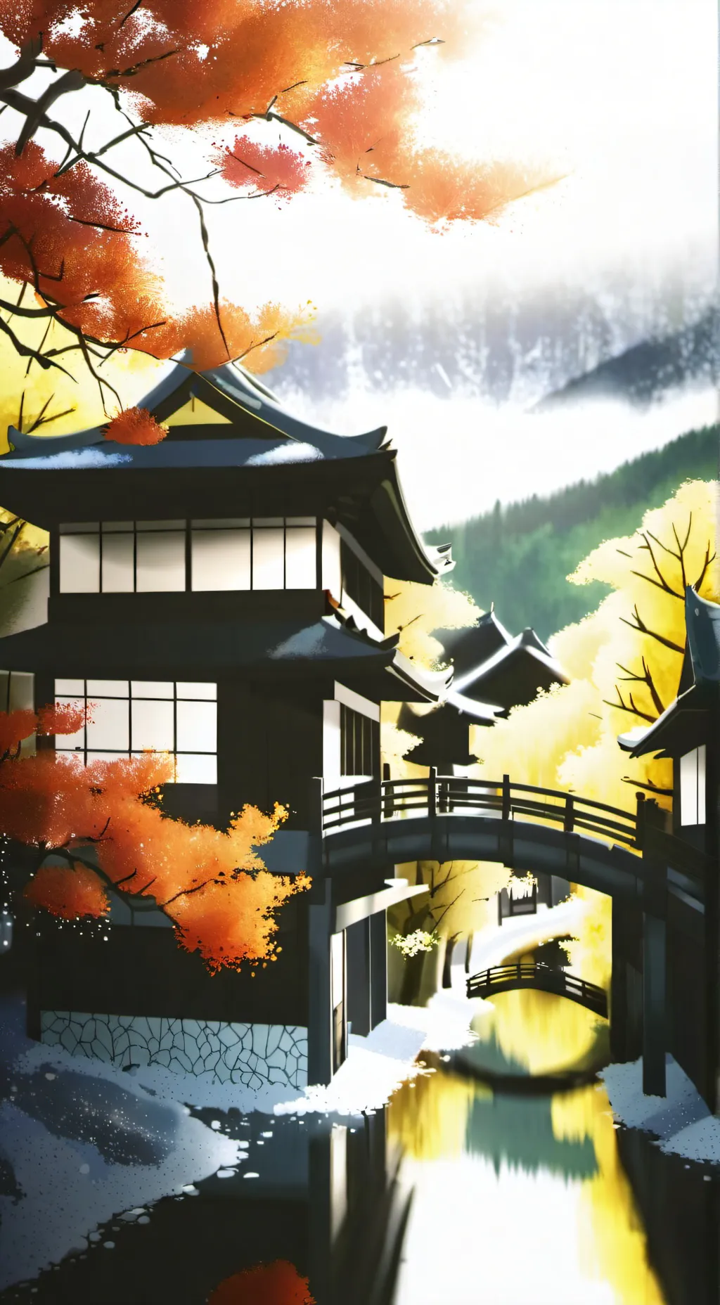 ai character: JJK X MHA  background