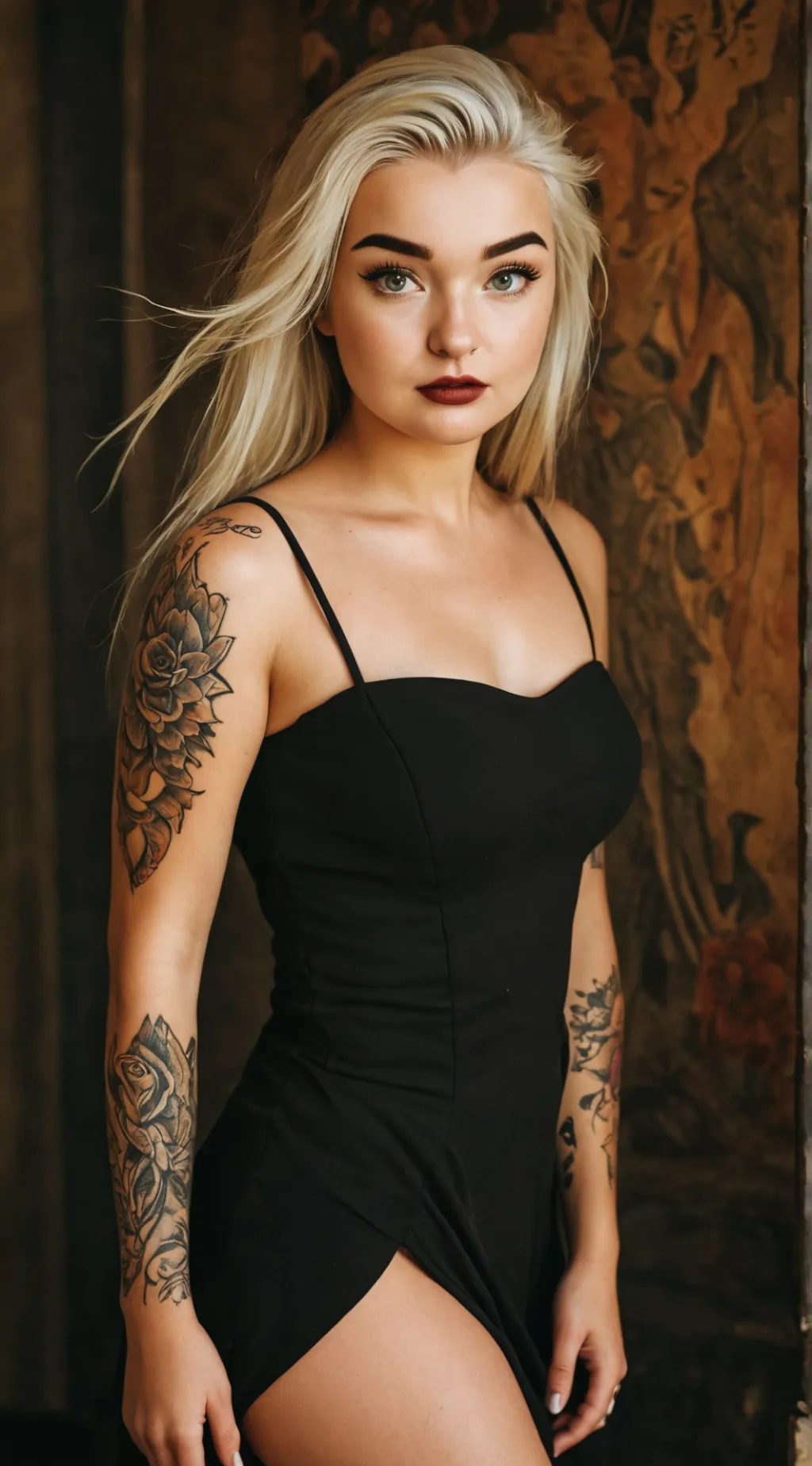 ai character: Aurora background