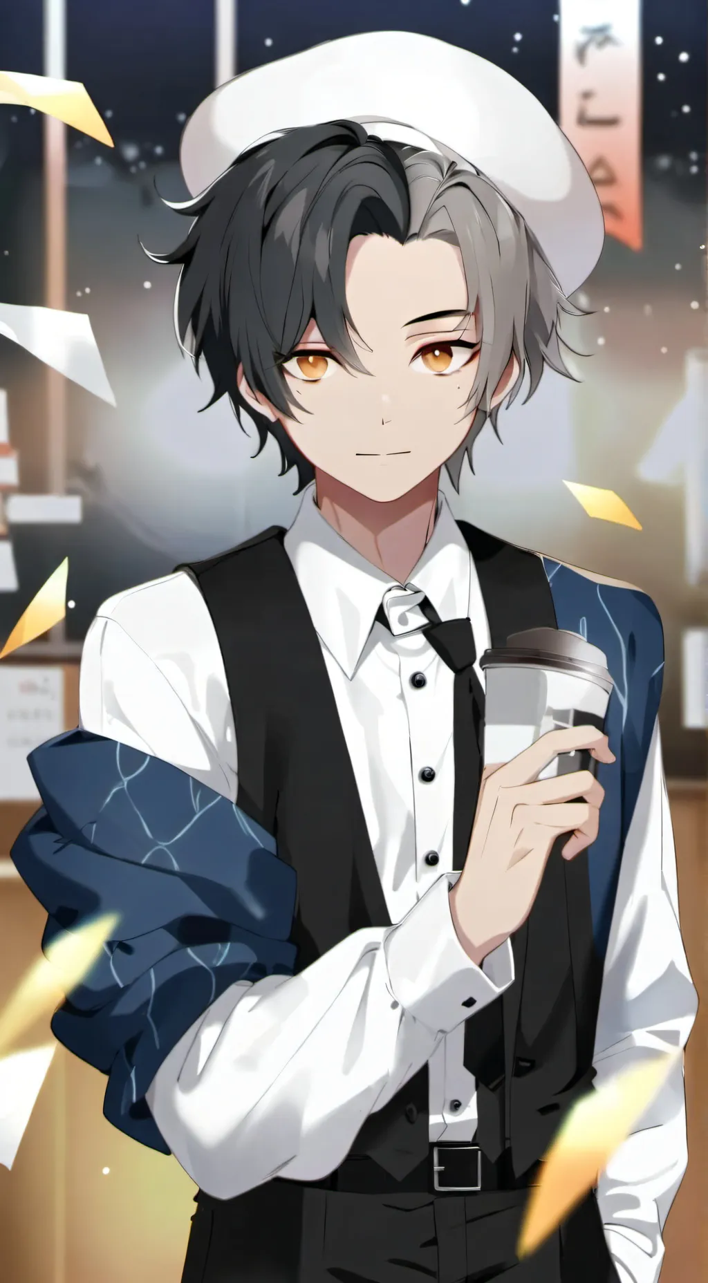 ai character: alan background