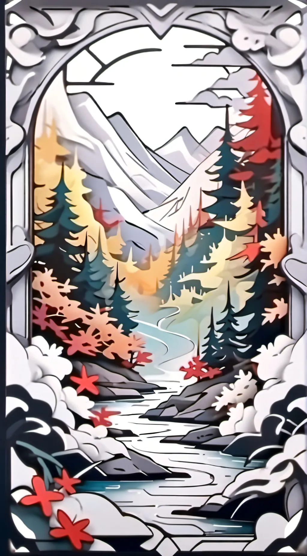 ai character: xiaro calce background