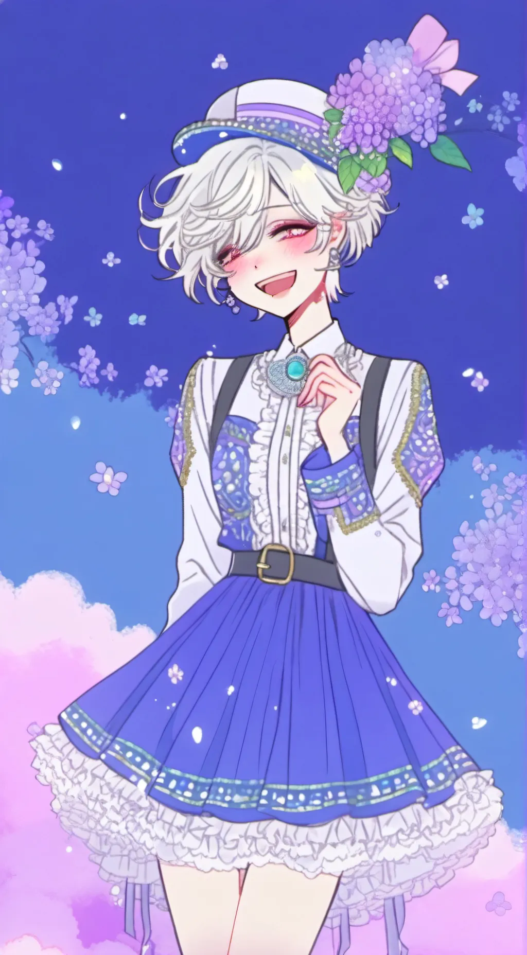 ai character: енджел  background