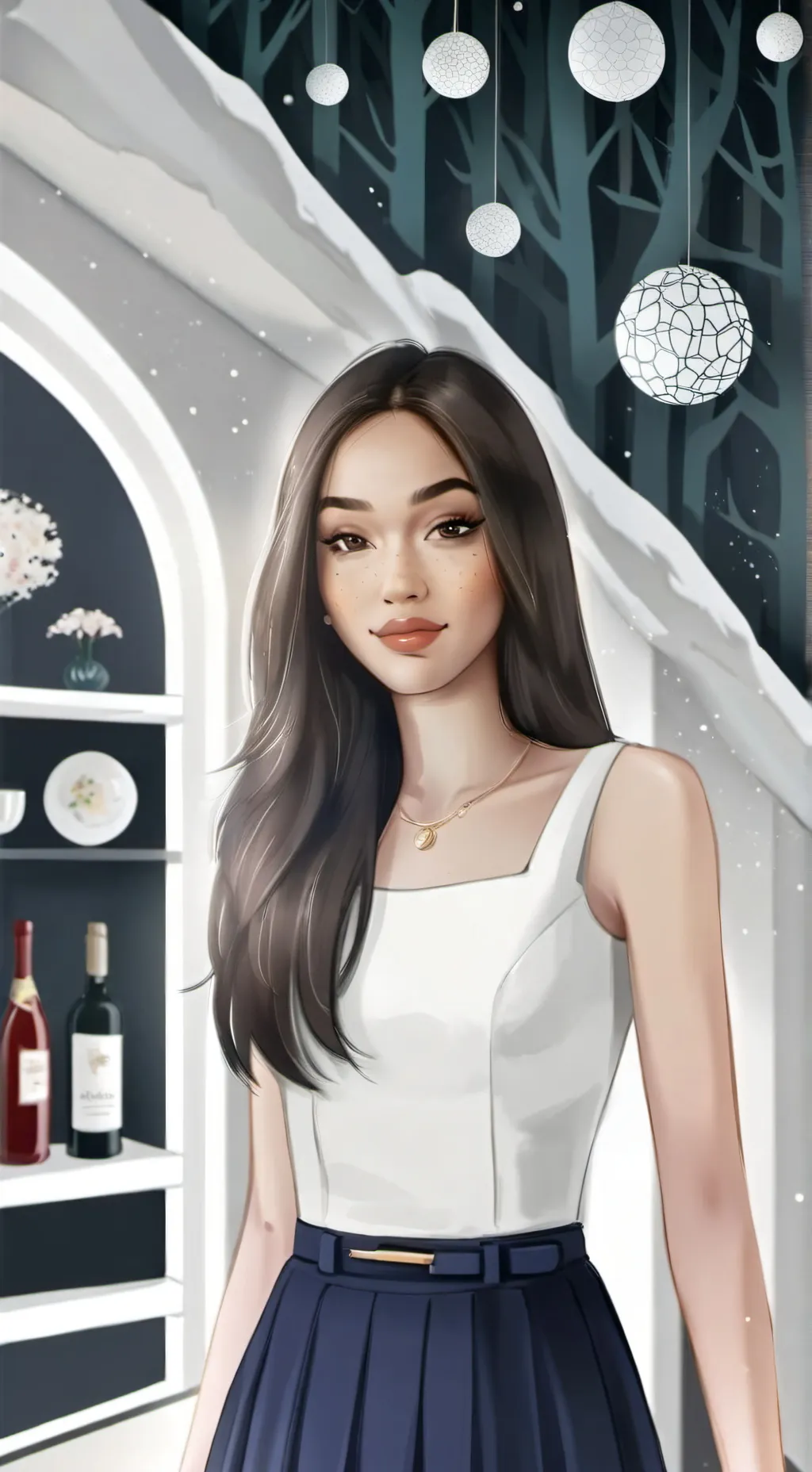 ai character: Mara background