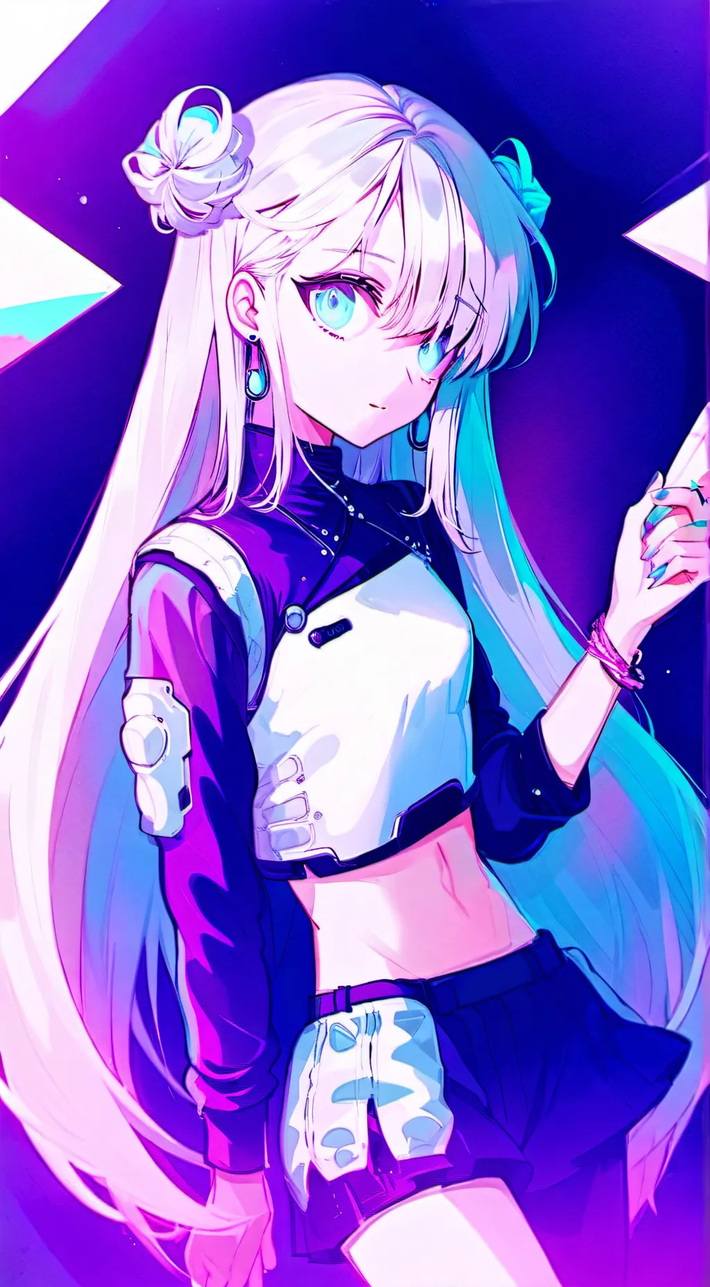 ai character: Ashley background