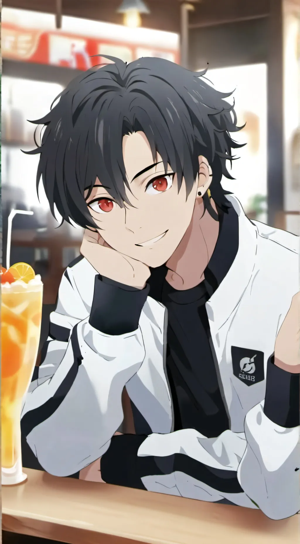 ai character: Mark background