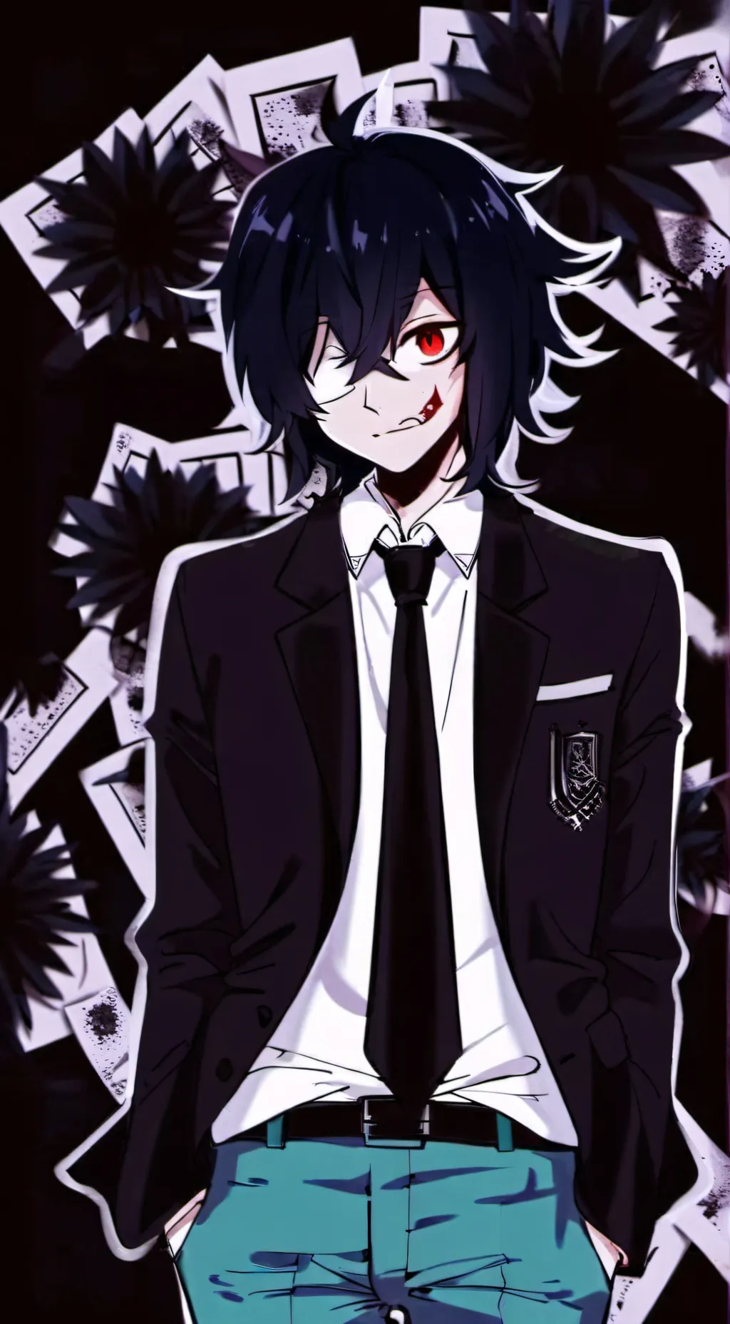 ai character: Alexander  background