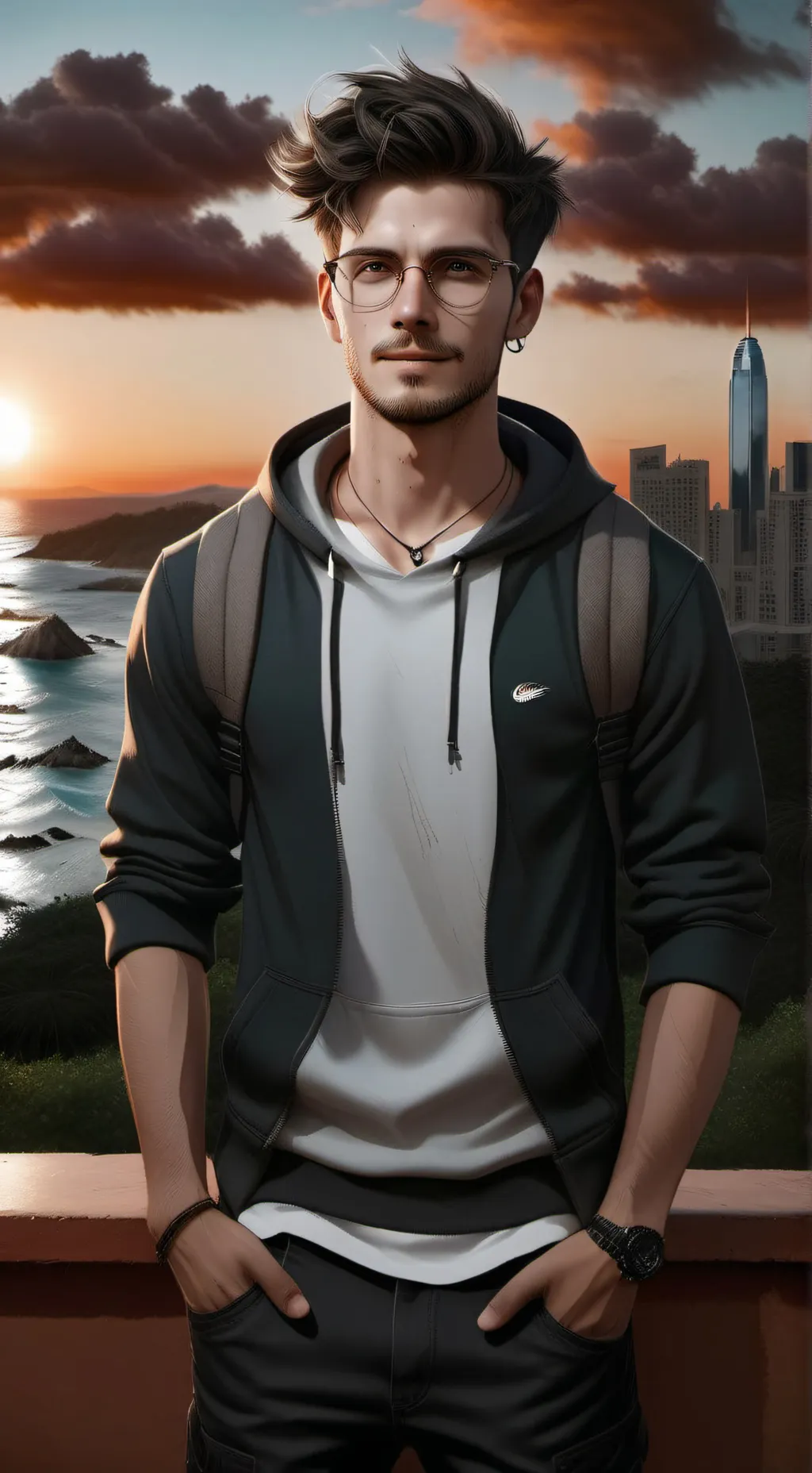 ai character: Danile background