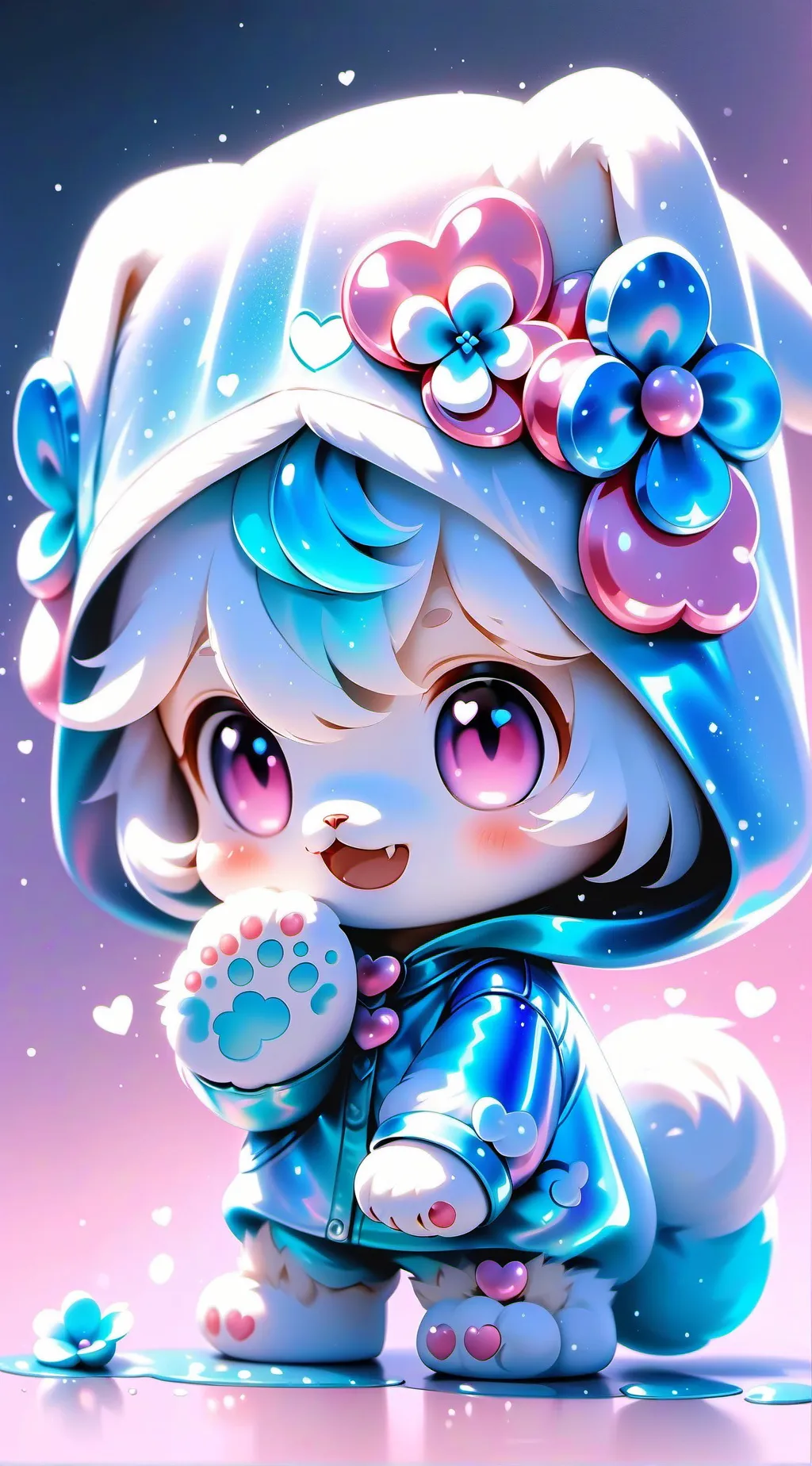 ai character: Cinnomanroll background