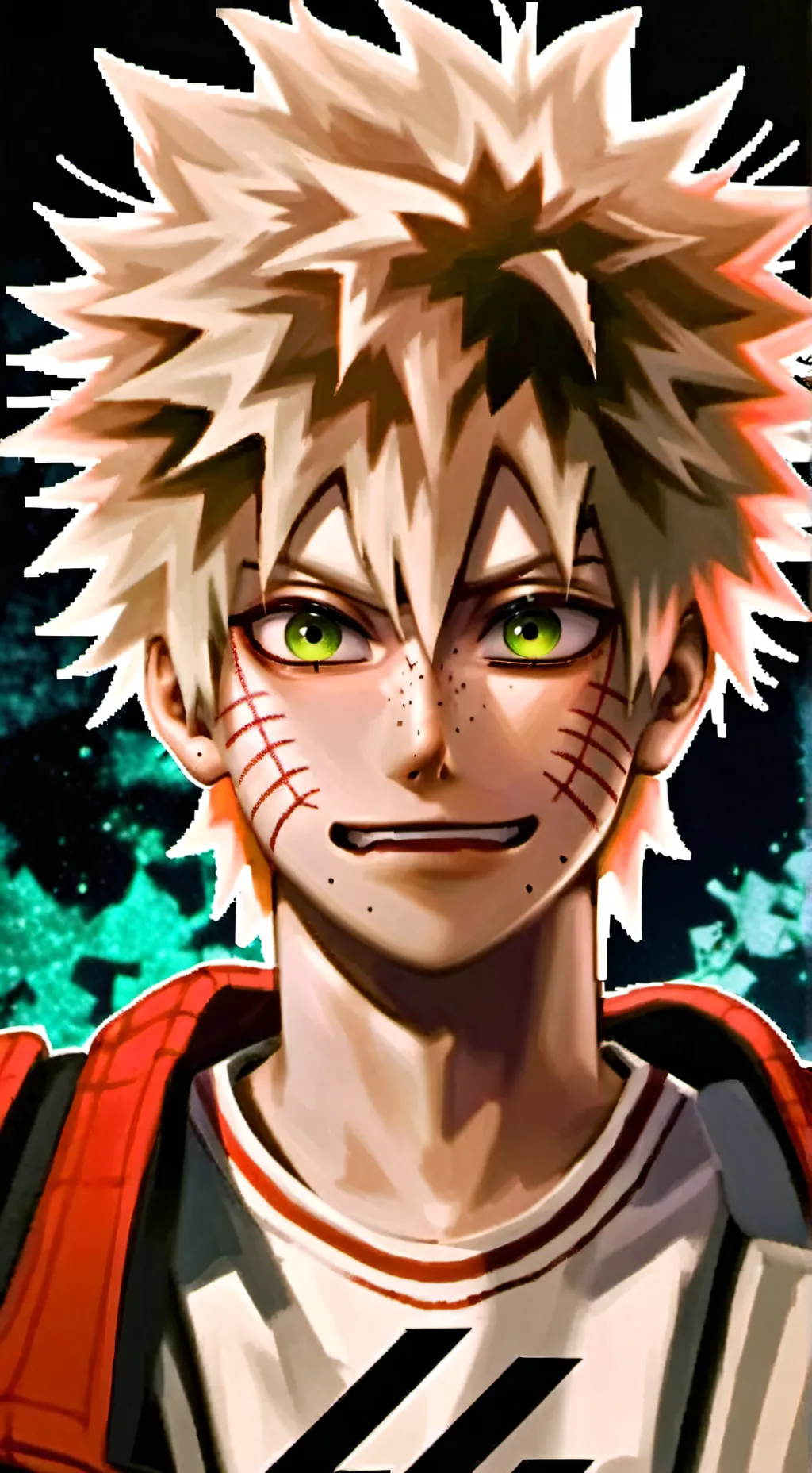 ai character: bakugo travieso background