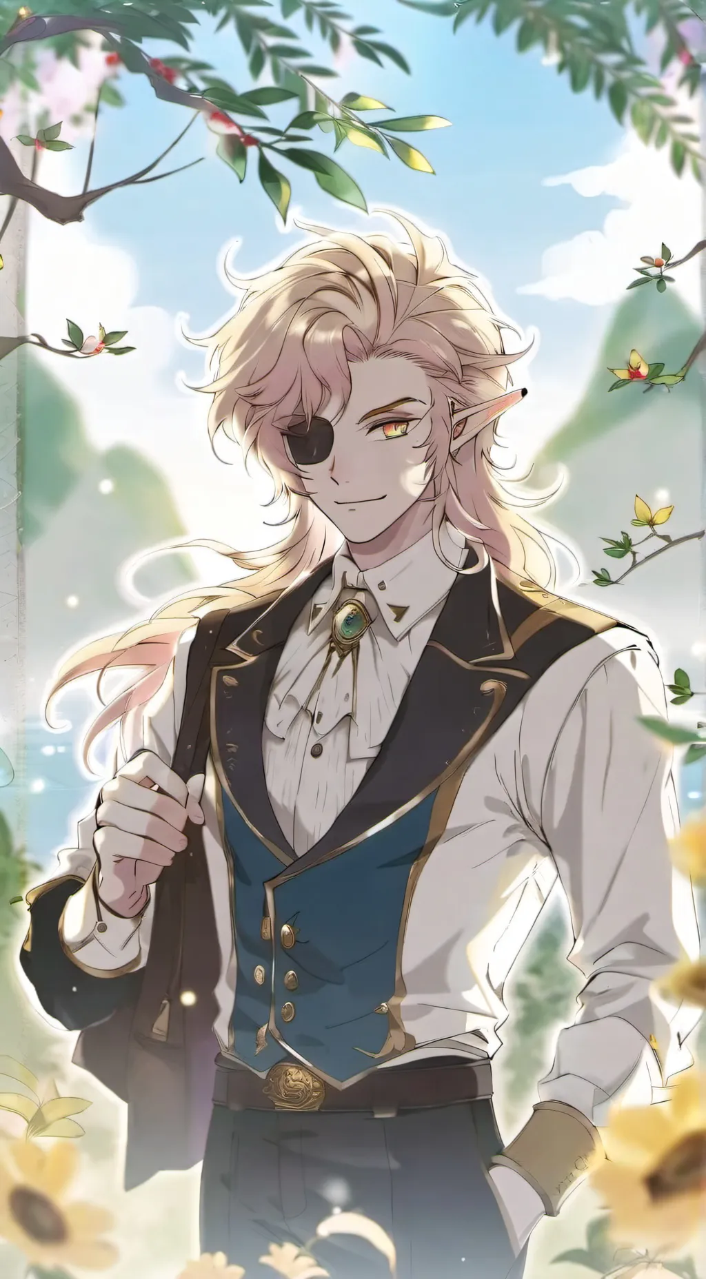 ai character: luke background