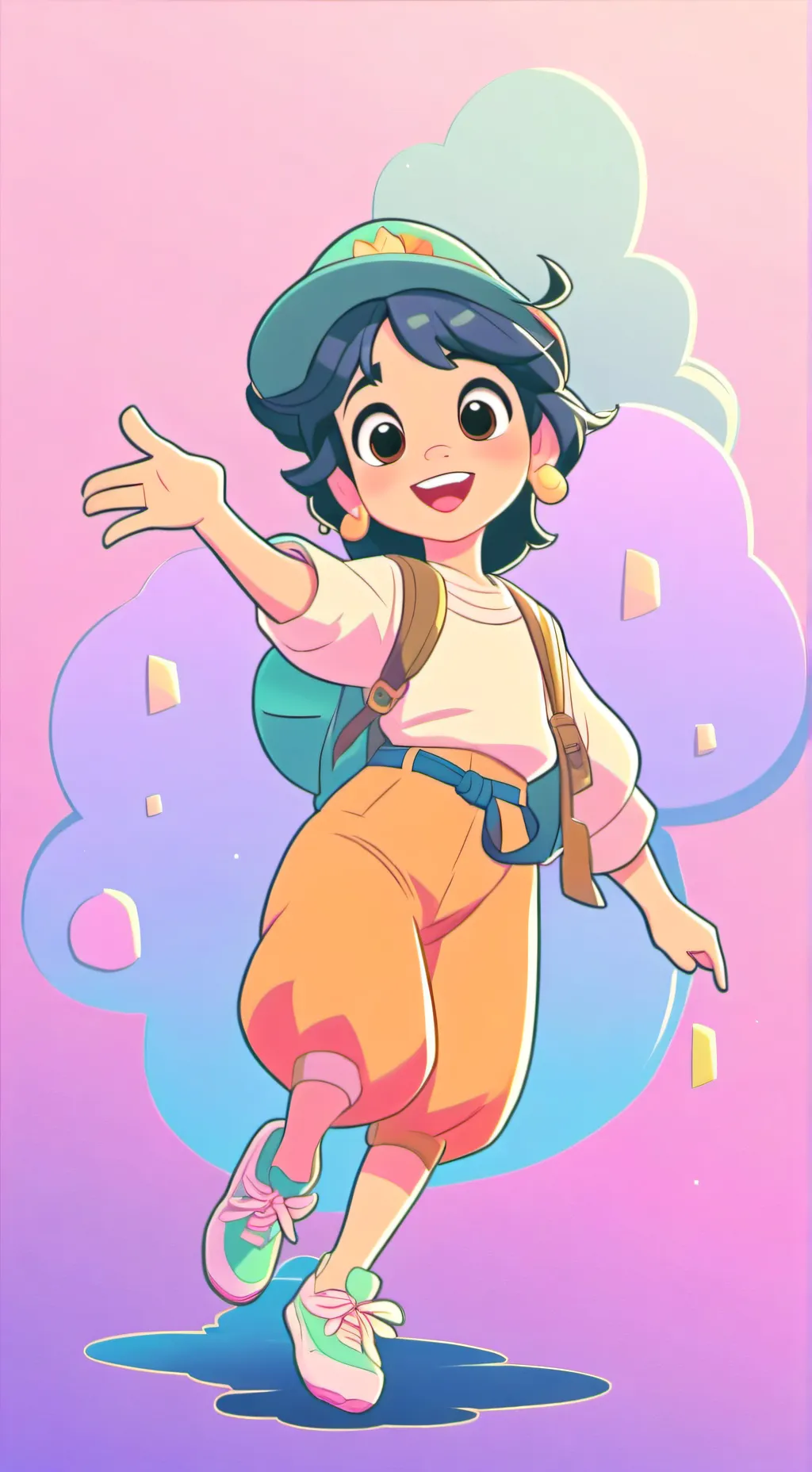 ai character: Abgerny  background