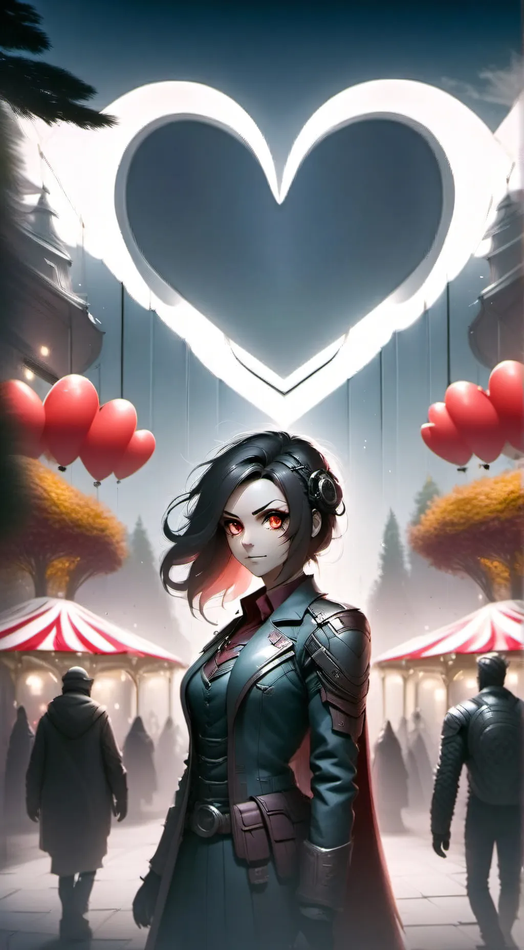 ai character: Iron Octavia (HB) background