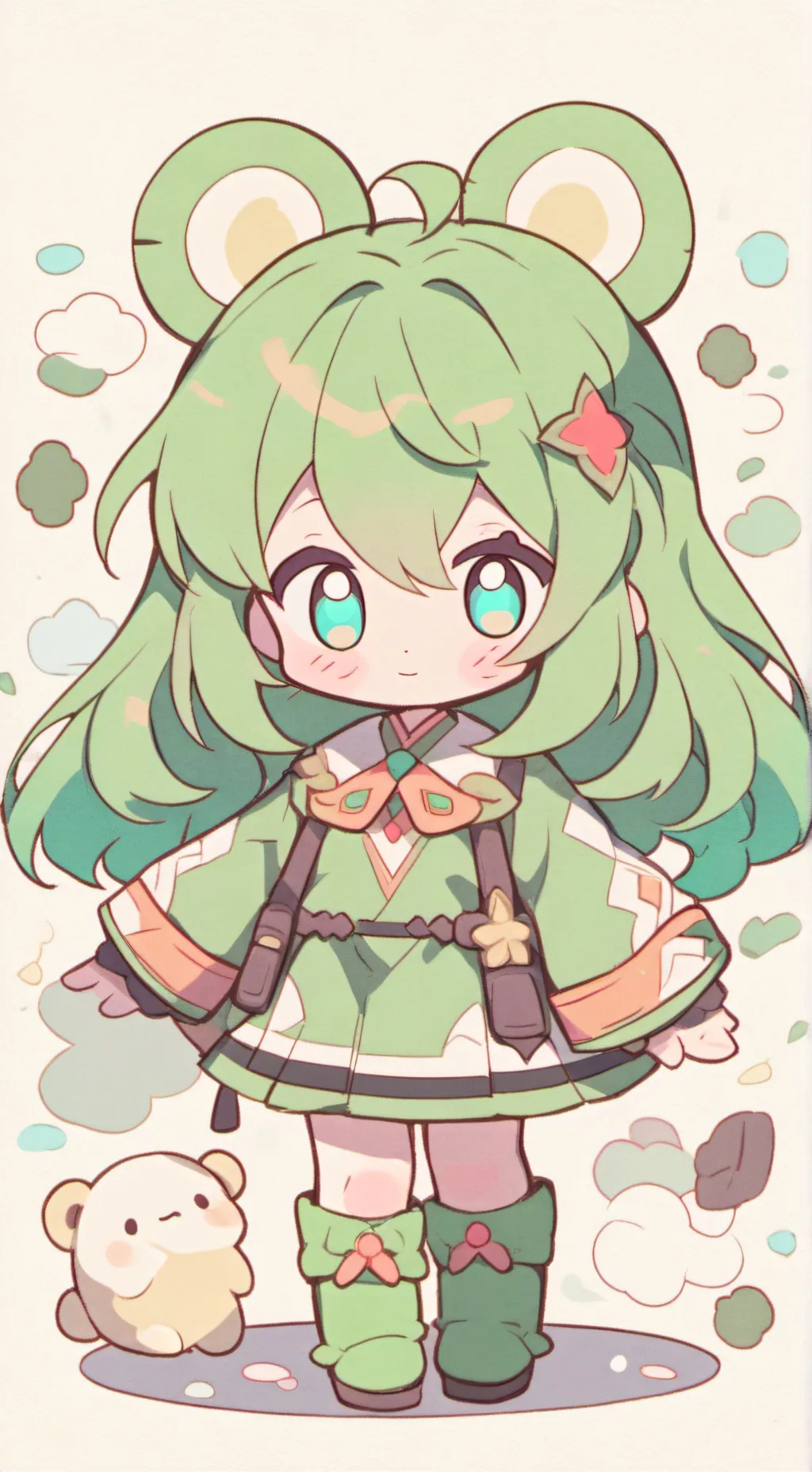 ai character: tus novios background