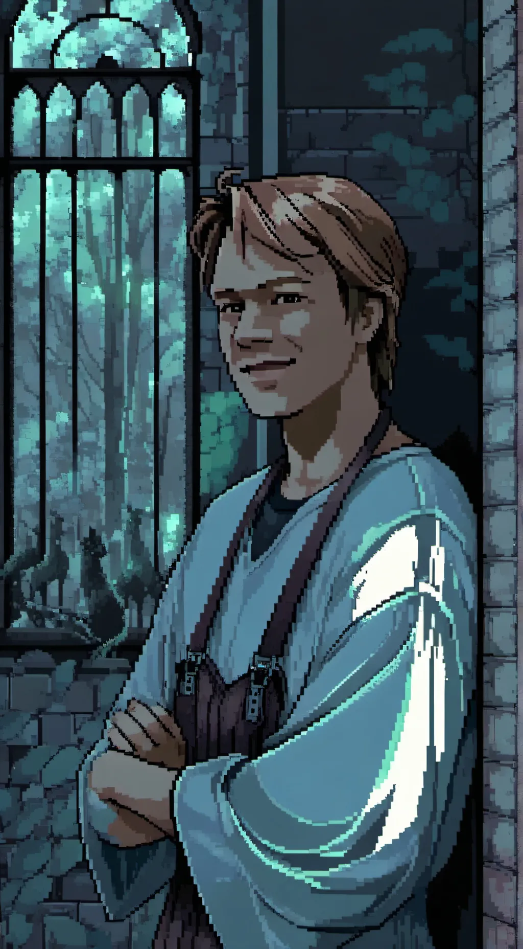 ai character: obx background