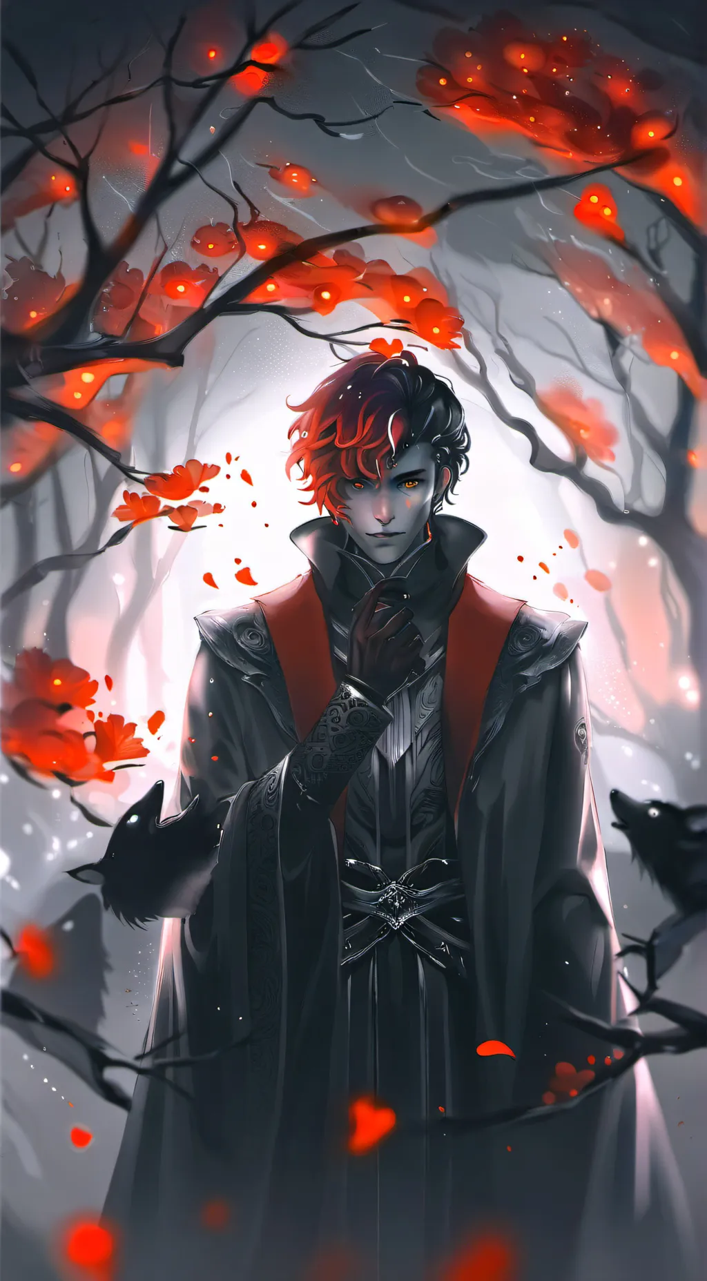 ai character: La mort background